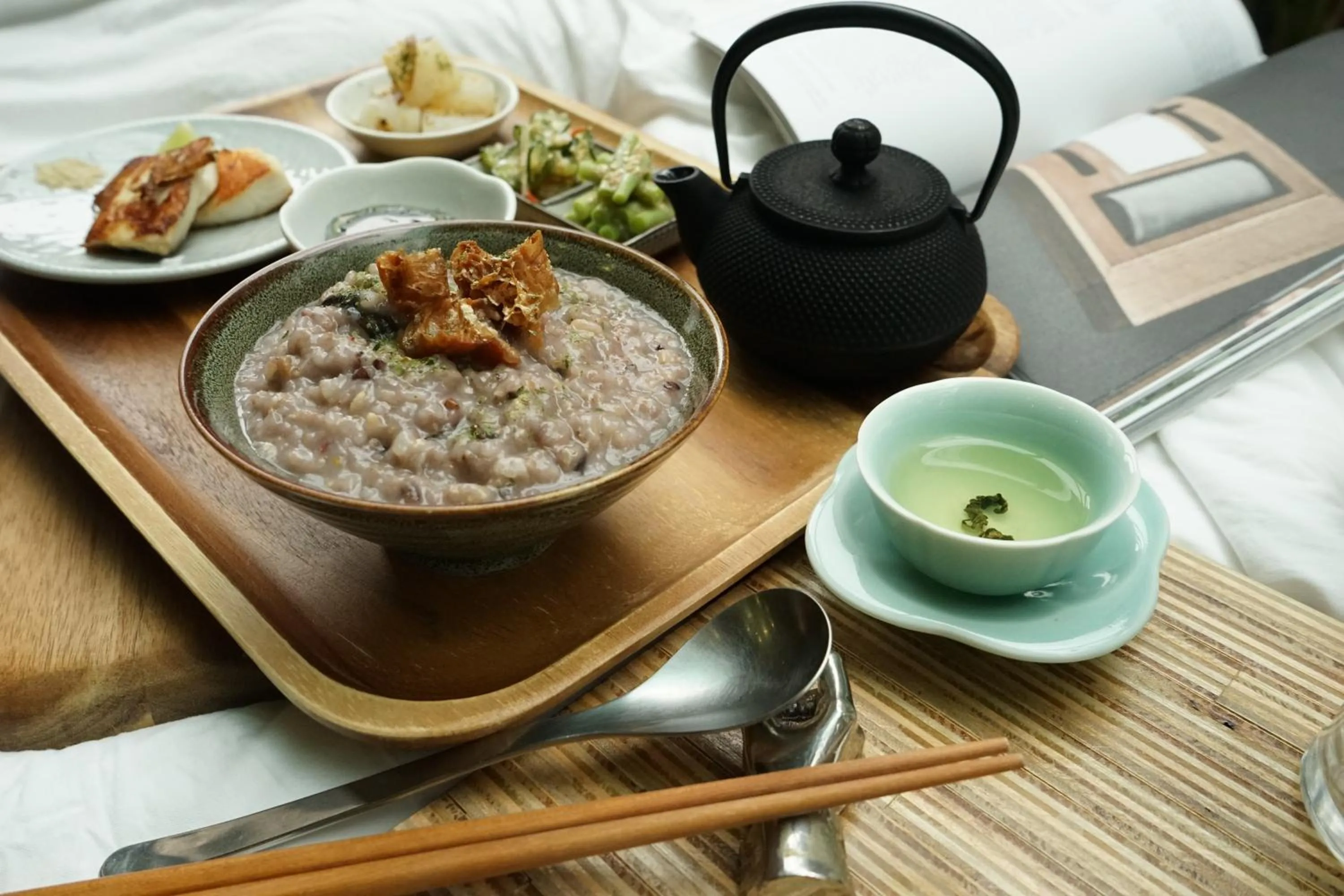 Food close-up in NiHao Café Hotel