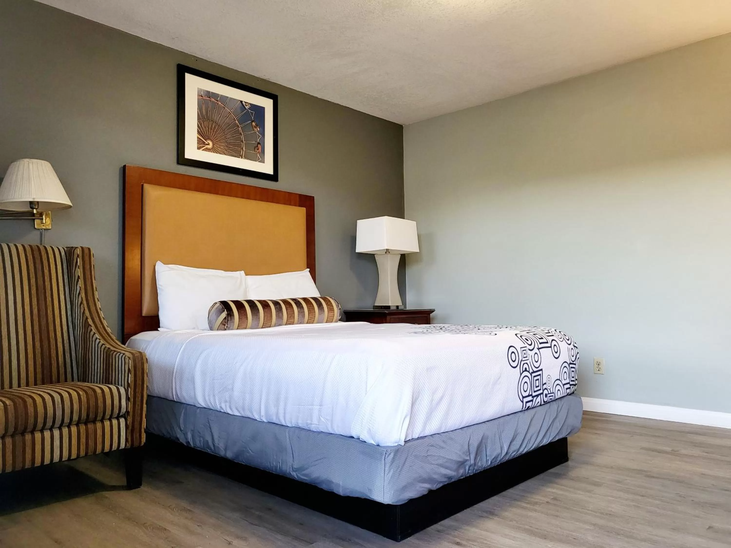 Bed in Star Inn On Route 66, Barstow