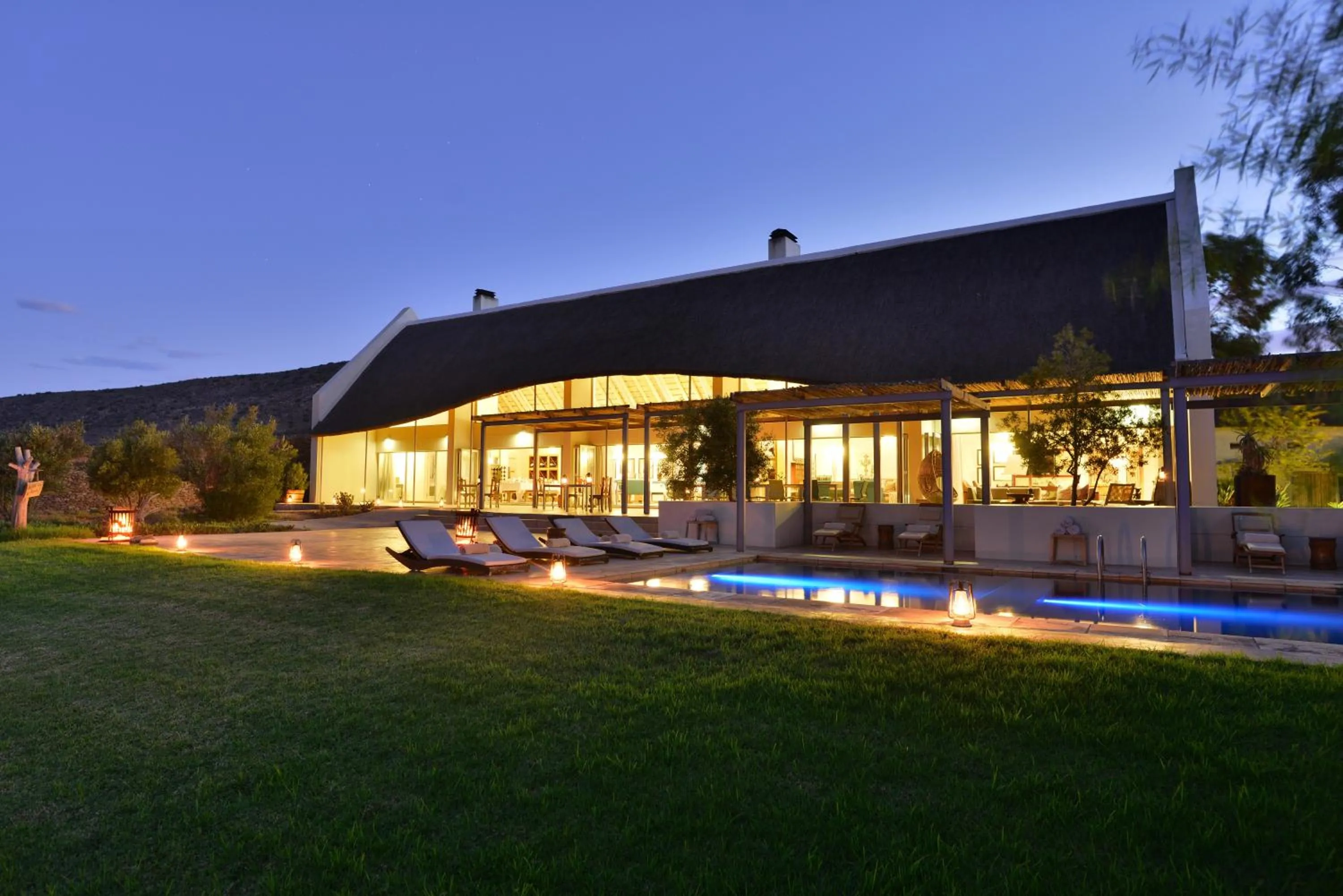 Property building in Sanbona Wildlife Reserve