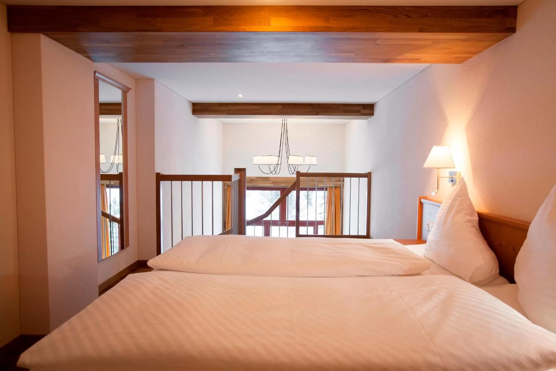 Bed in Berghotel Trübsee - Accessible Only by Cable Car