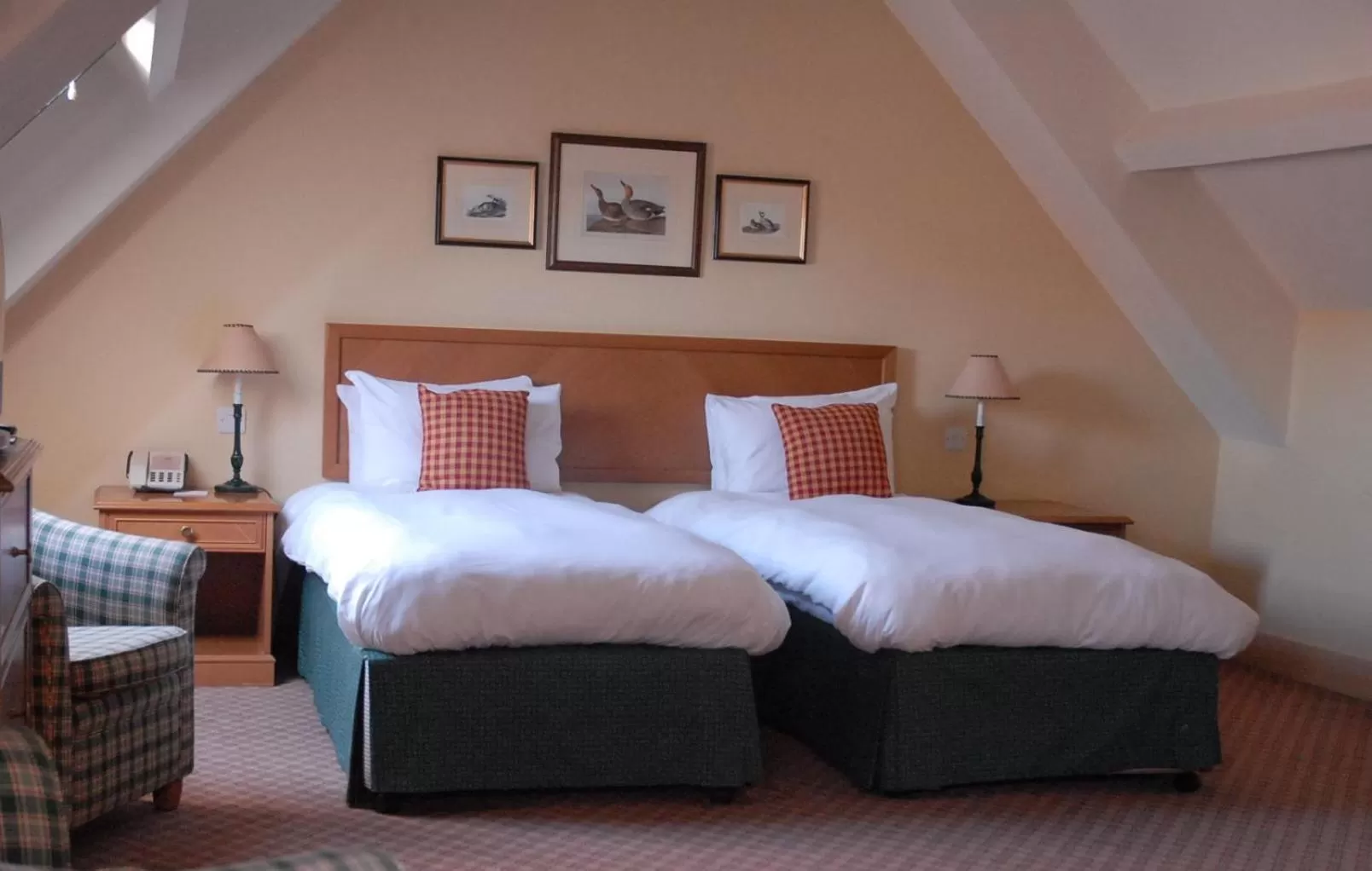 Bed in The Falstaff in Canterbury