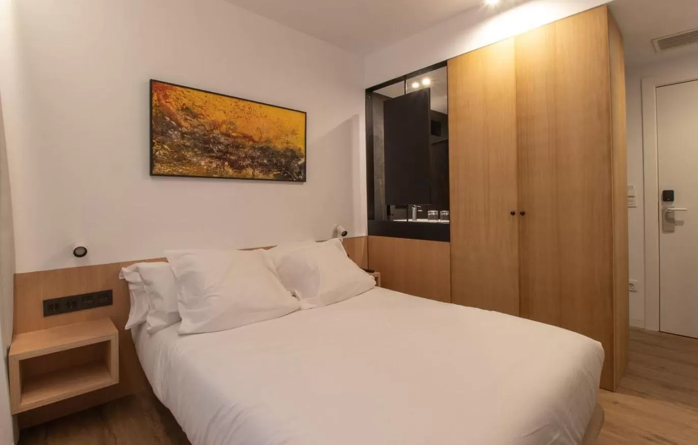 Bed in Hotel Cortabitarte