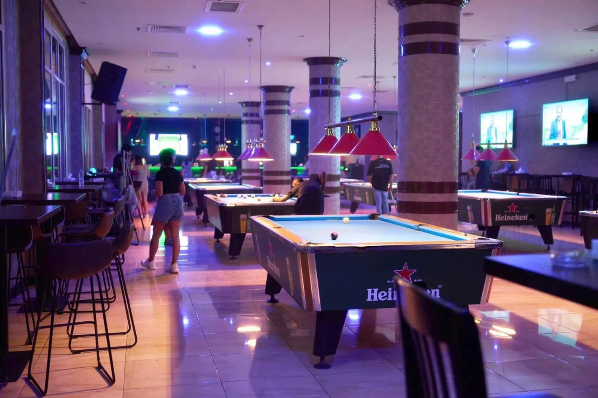 Billiard in La Rosa Hotel, Juffair