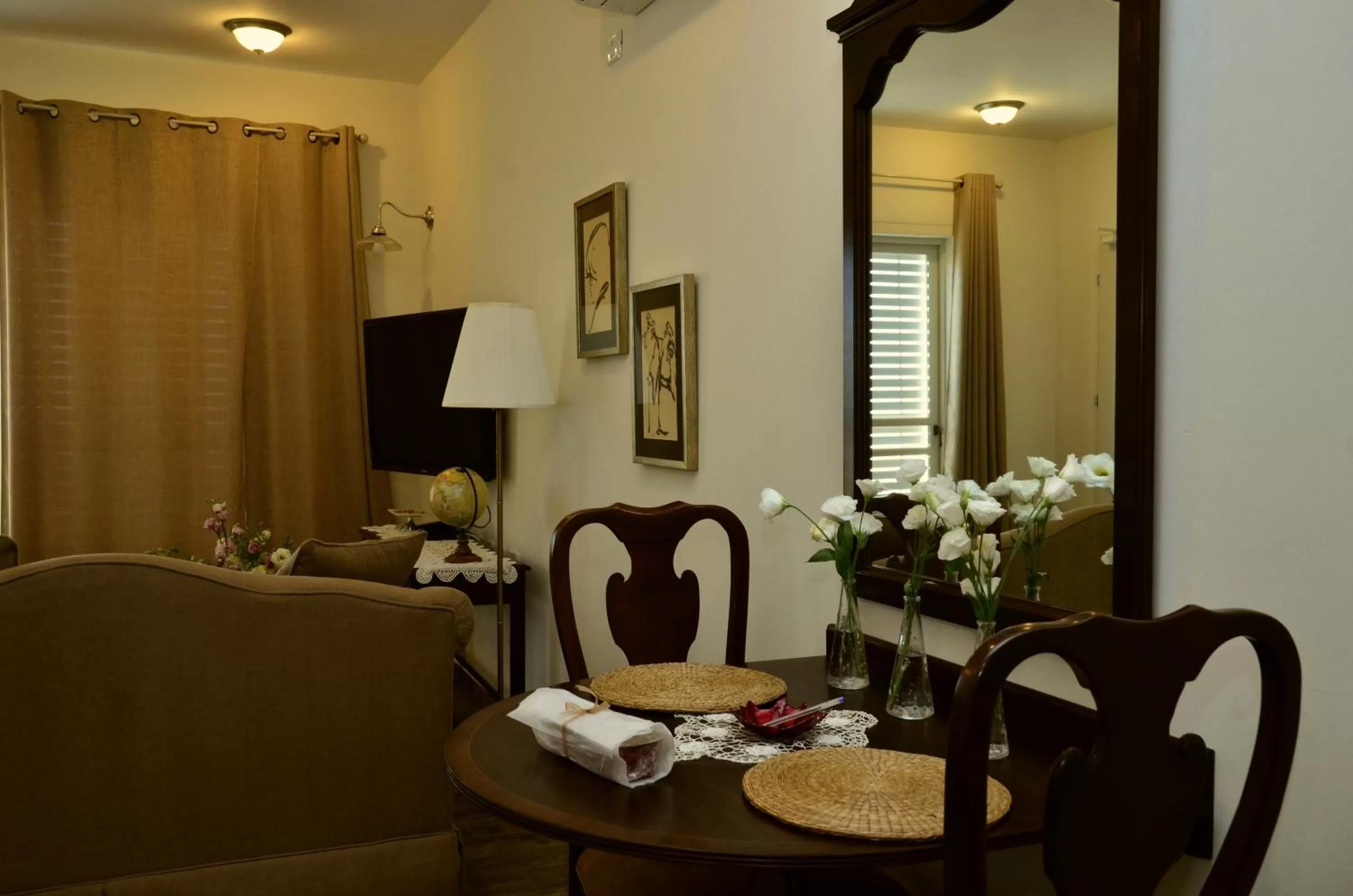 Seating Area in HaBaronit