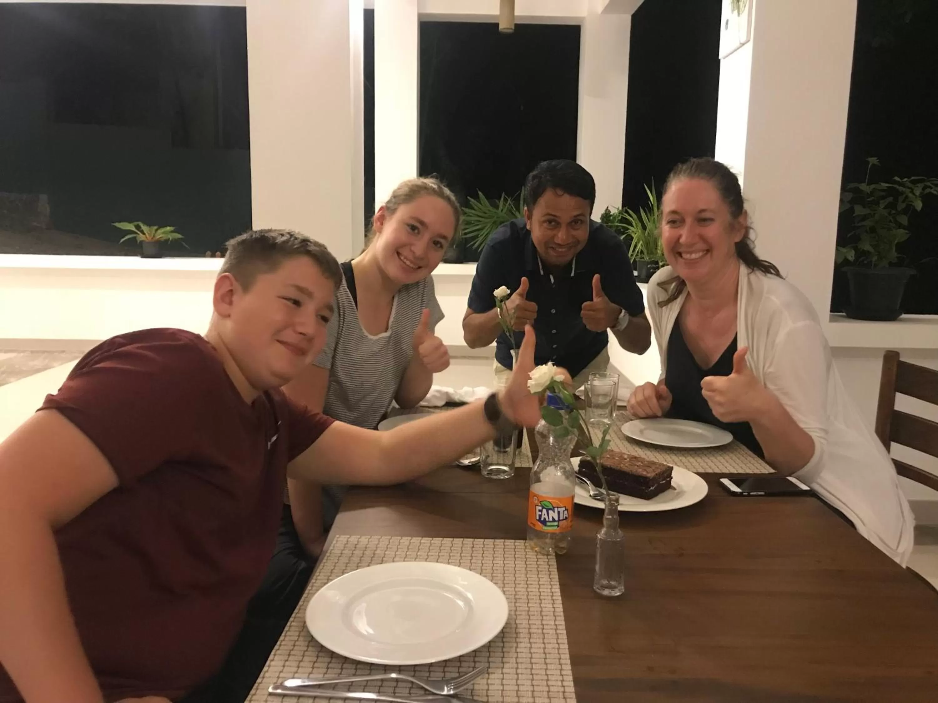 Guests in Kandy Rivers Edge Nature Resort