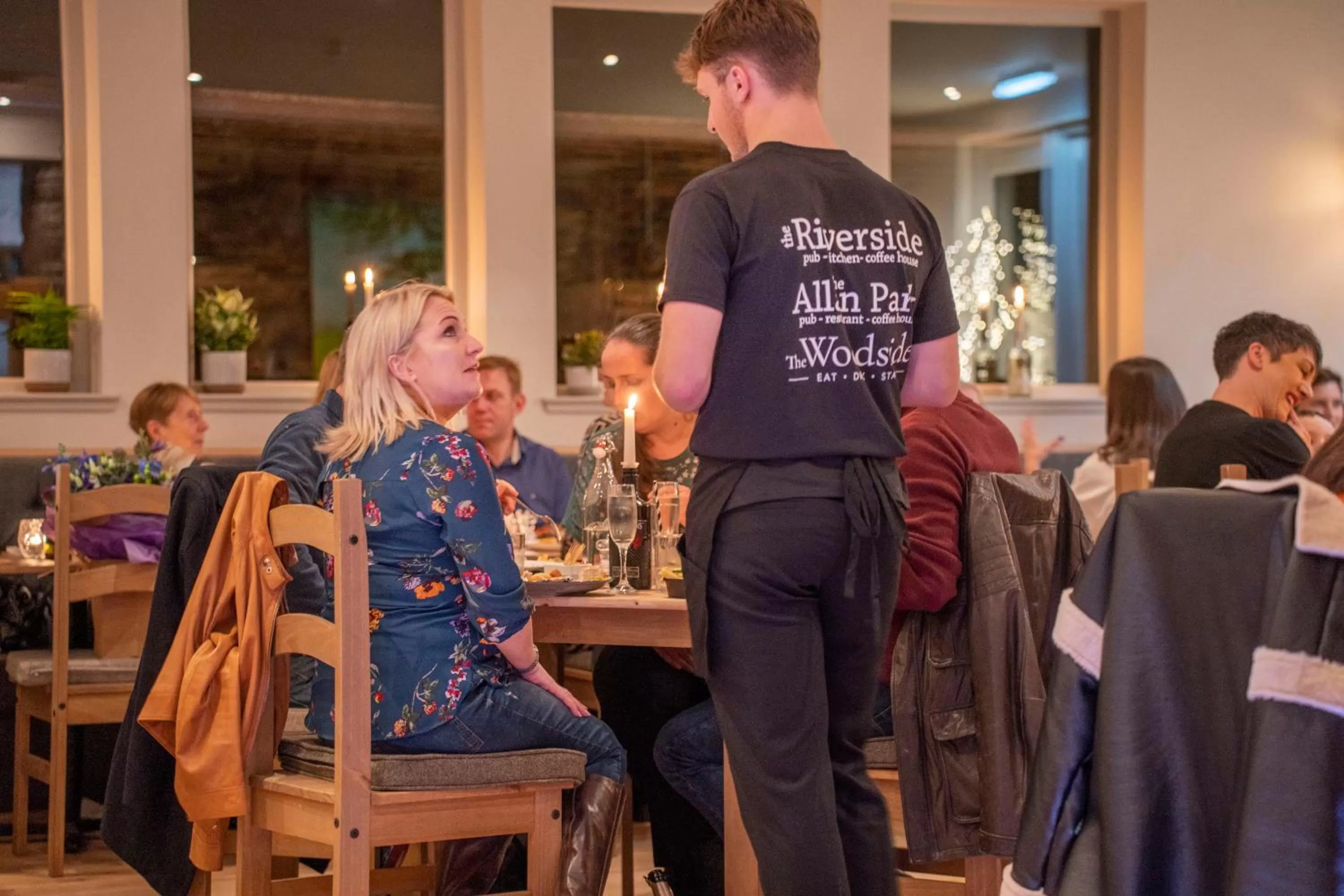 People in The Woodside