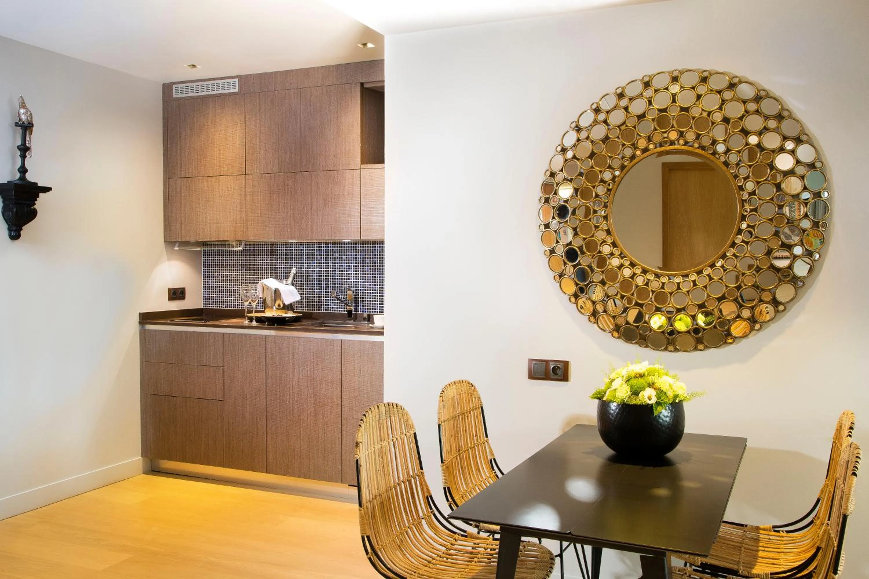 Kitchen or kitchenette in Goralska Résidences Paris Bastille