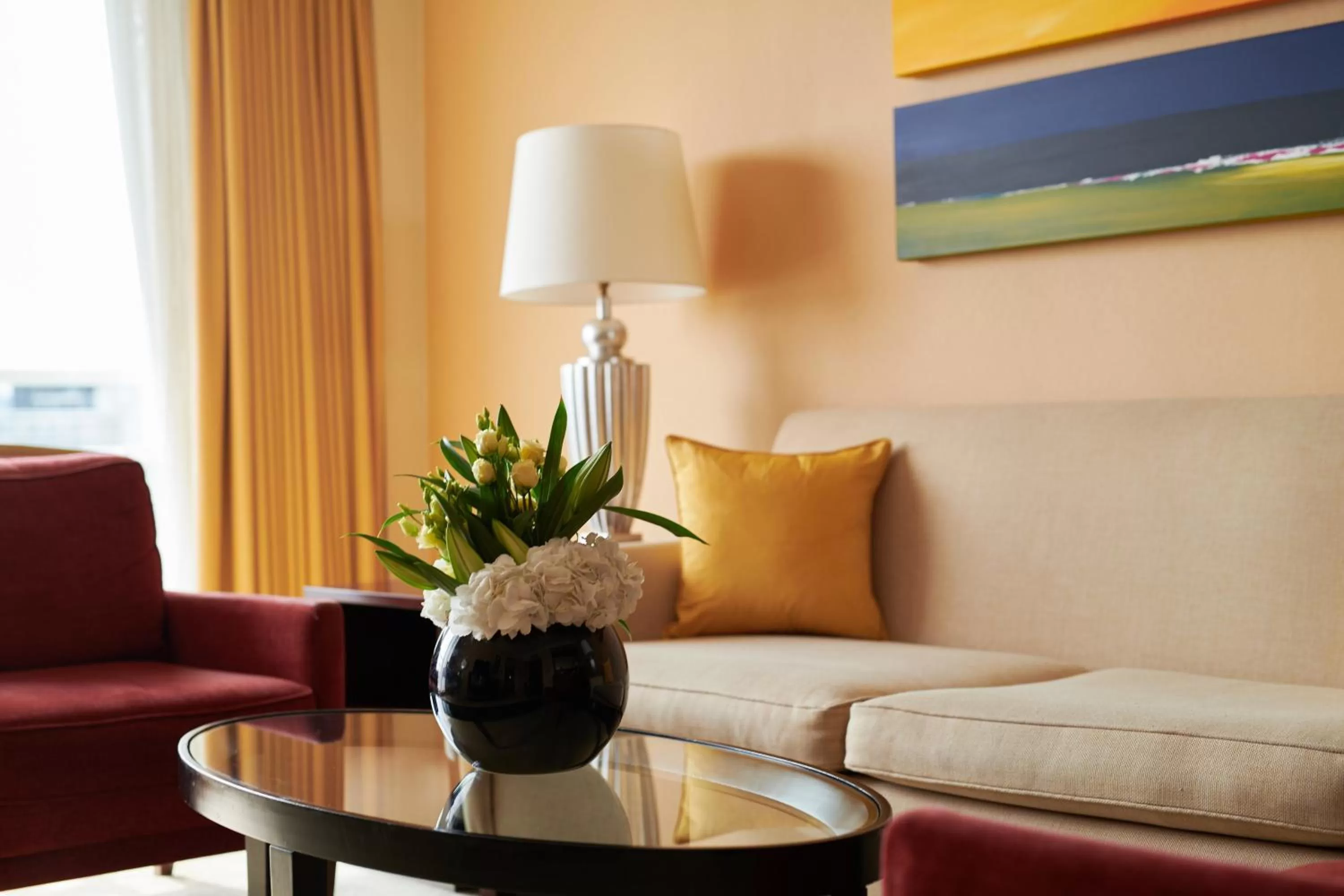 Seating area in The Chelsea Harbour Hotel and Spa