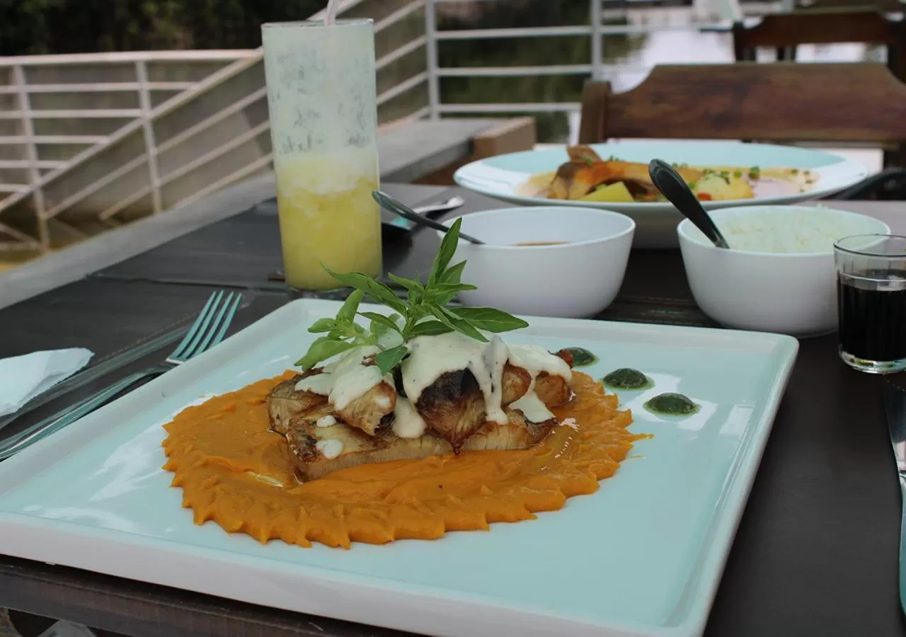Food and drinks in Uiara Amazon Resort