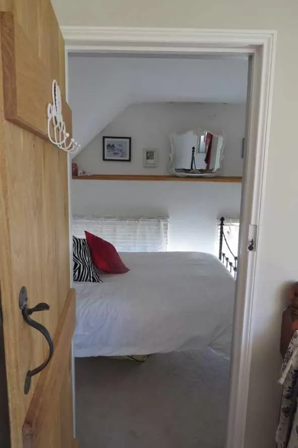 Bedroom, Bed in St.Catherine`s Cottage, The Old School House