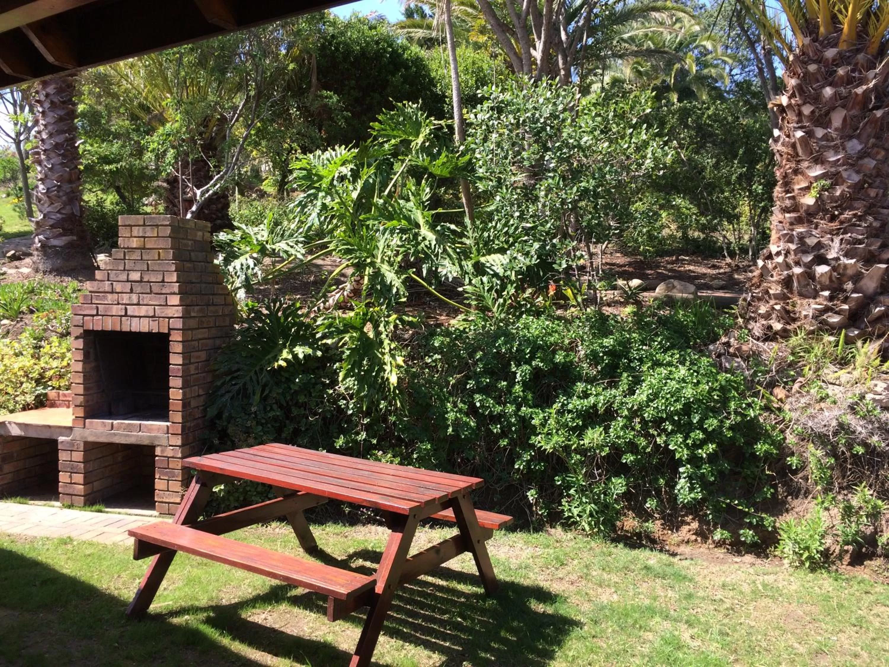 Garden in Fish Eagle Lodge