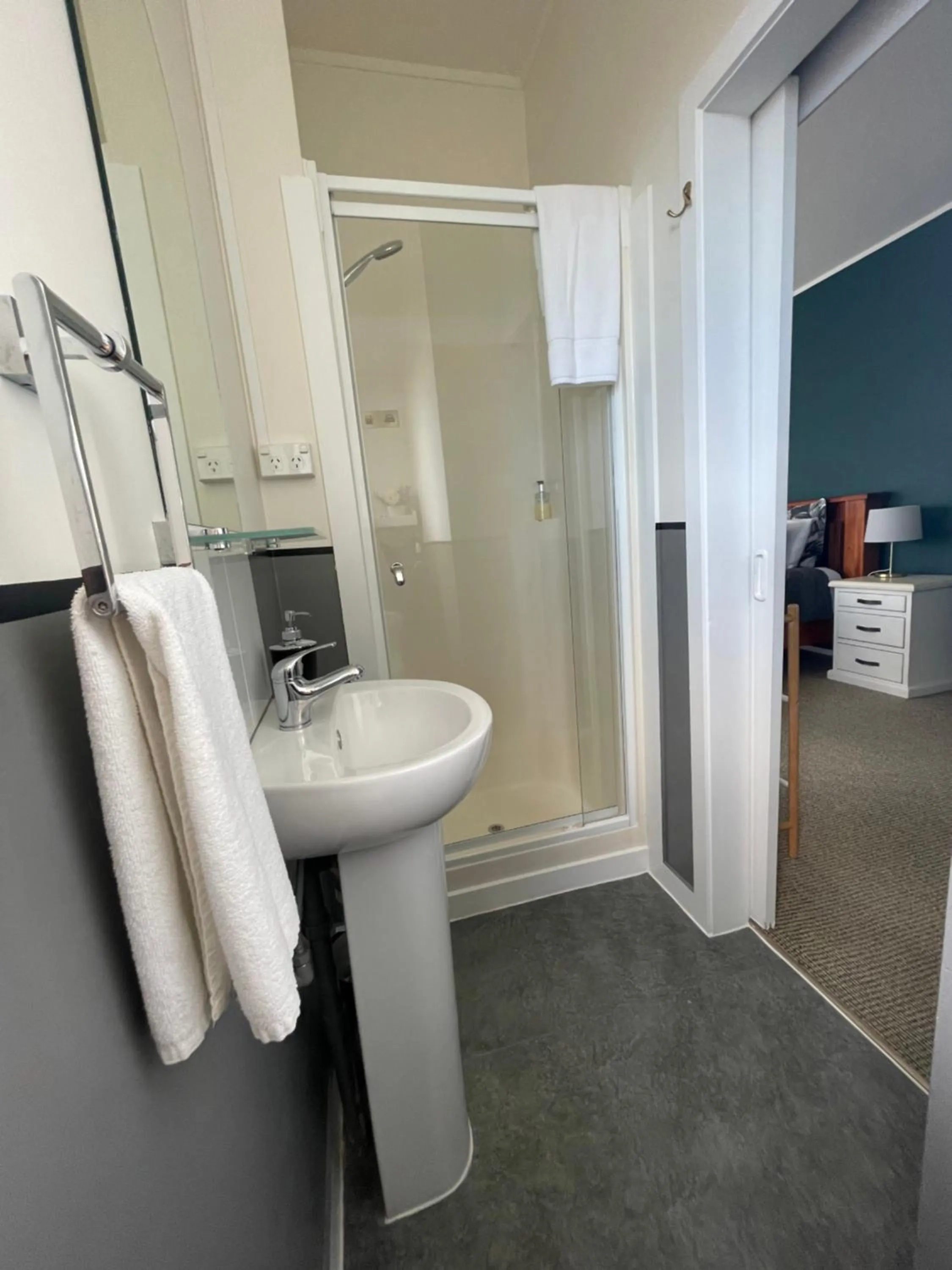 Shower in Bavaria Boutique Hotel