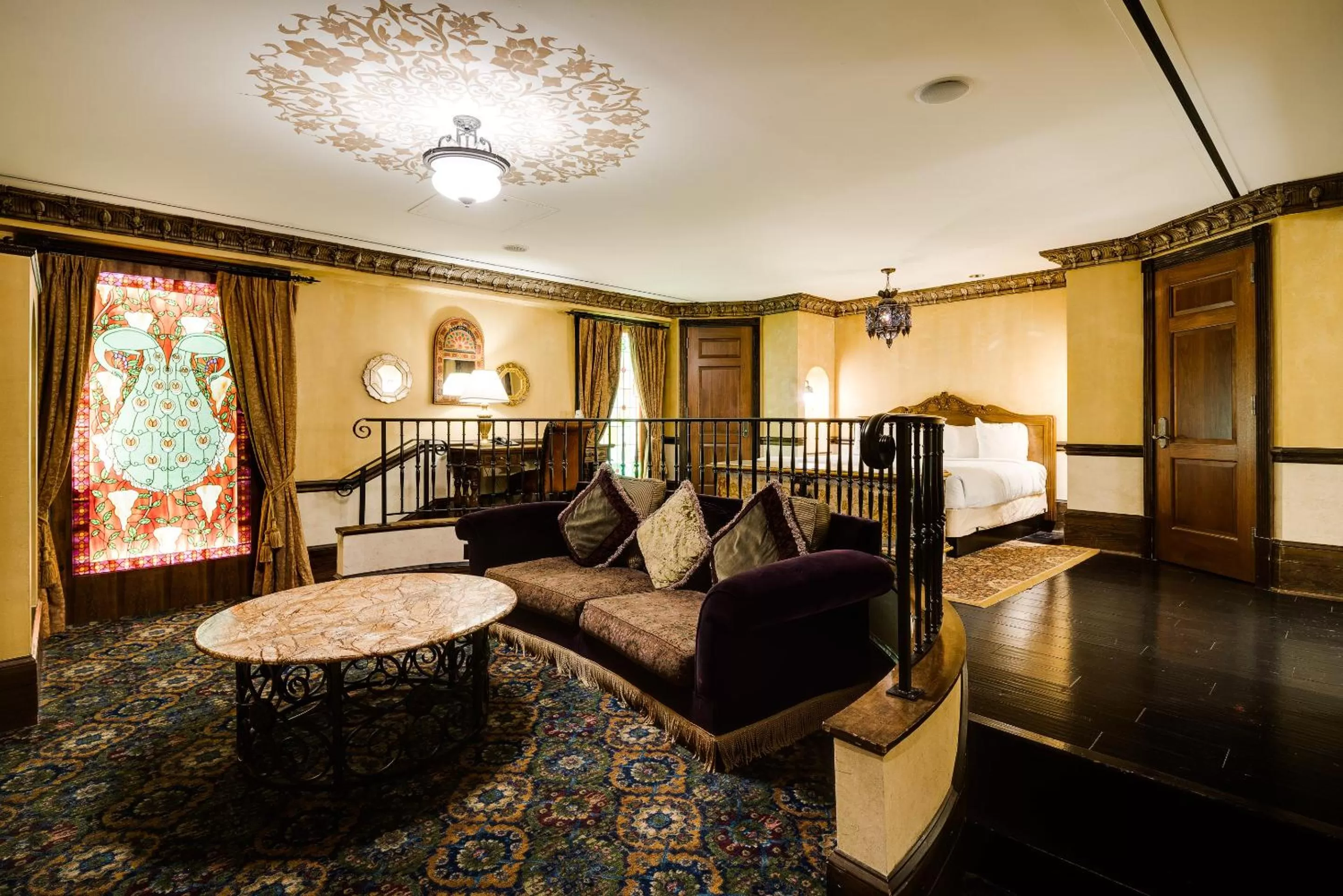 Seating area in Showboat Hotel Atlantic City