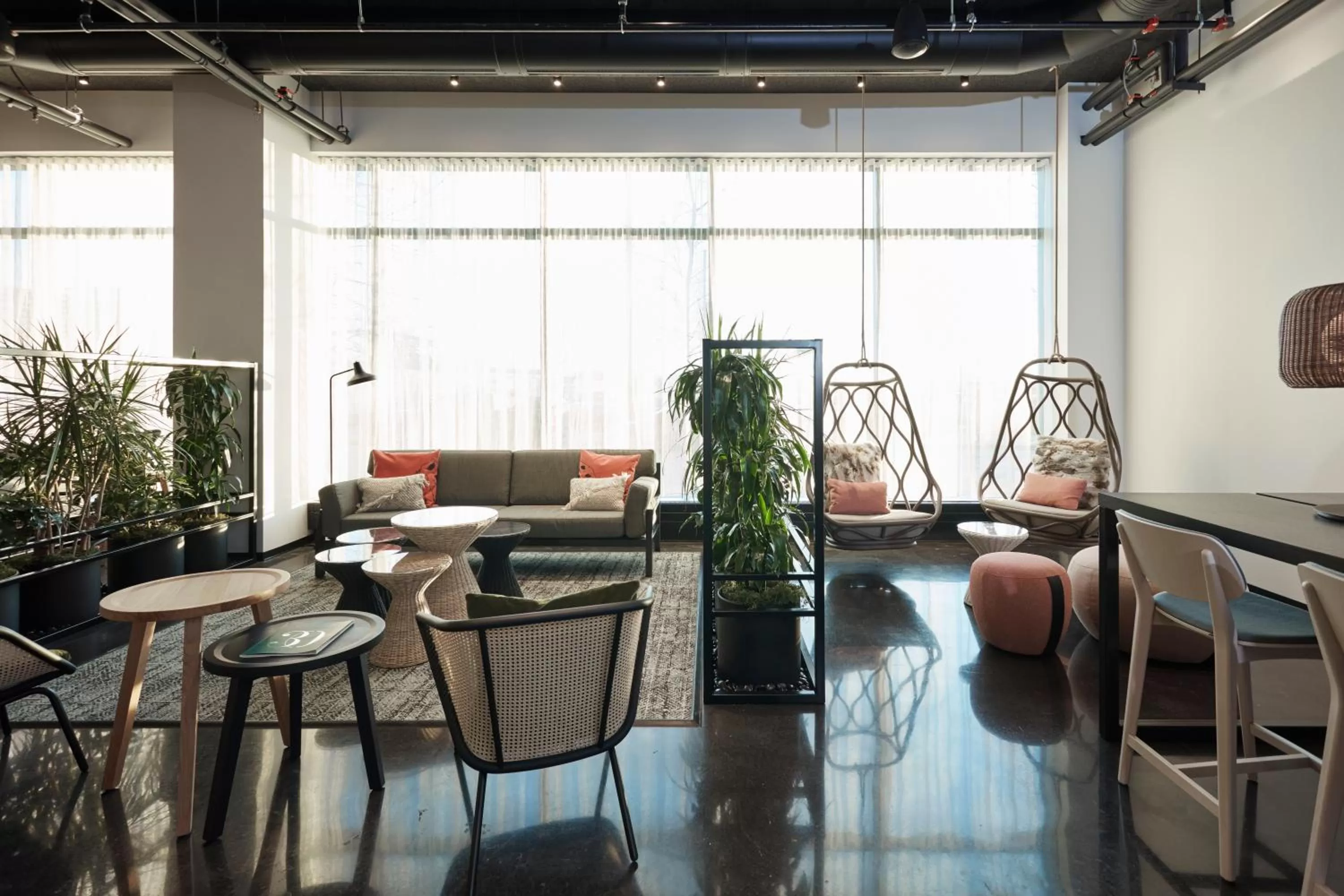 Lobby or reception in Alt Hotel Calgary East Village