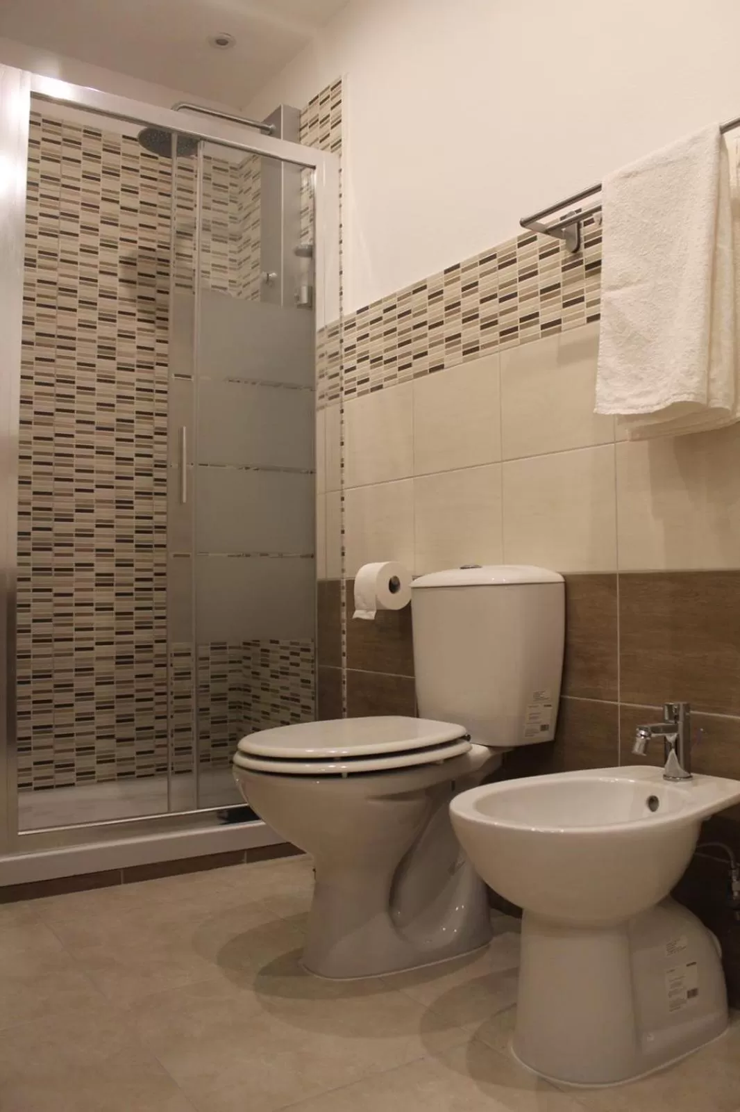 Shower in U Baruni B&B