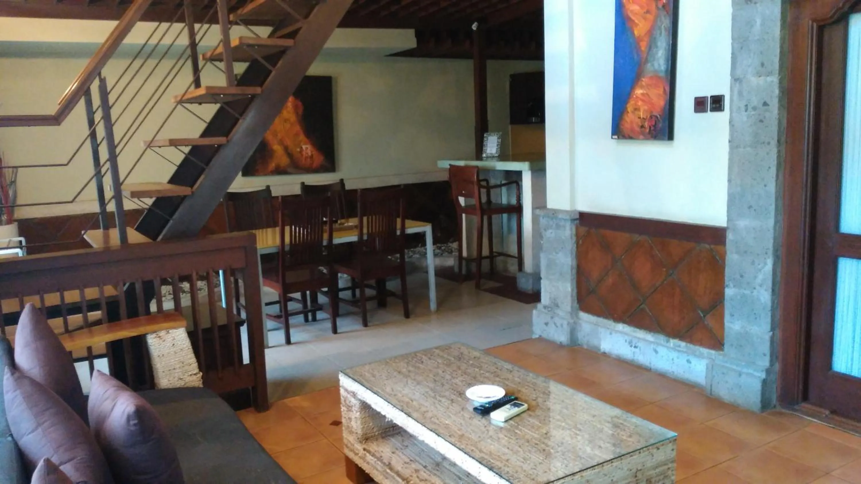 Dining area in Villa Puri Ayu
