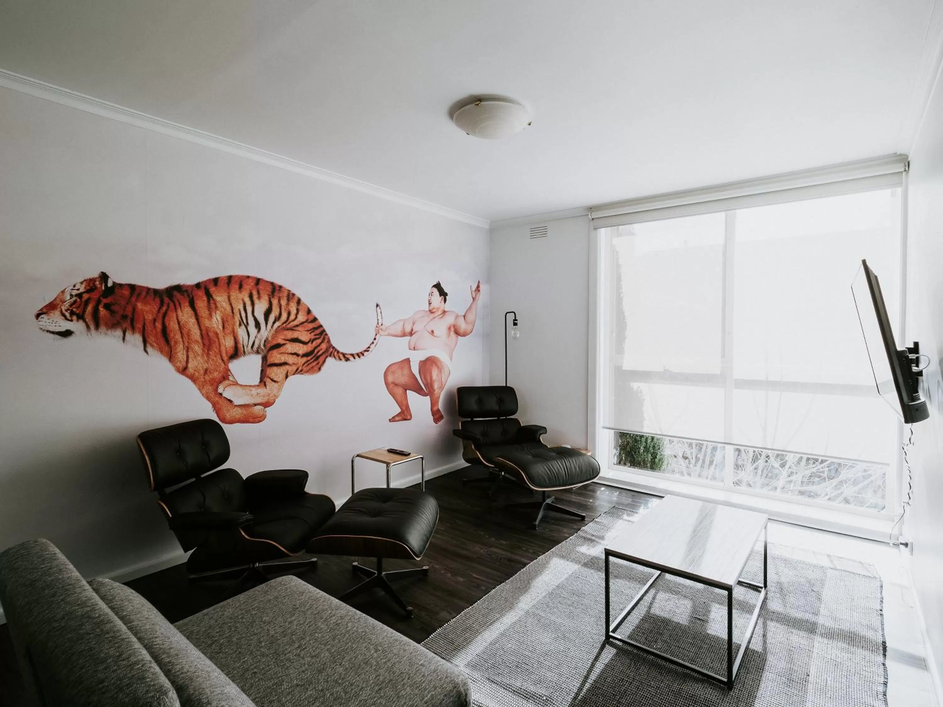 Living room in SoYa Apartment Hotel