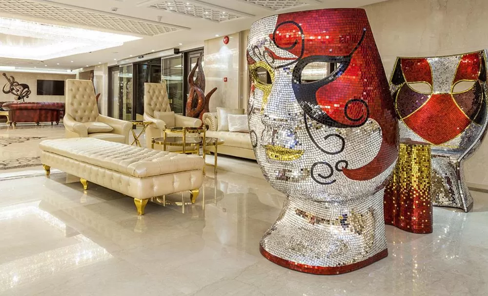 Lobby or reception in Harir Palace Hotel