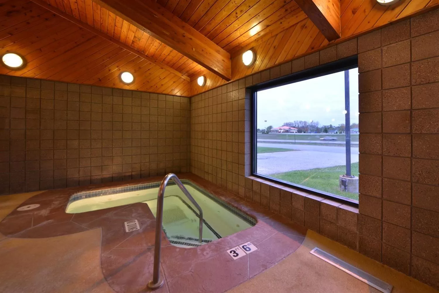 Swimming pool in Super 8 by Wyndham Glenwood