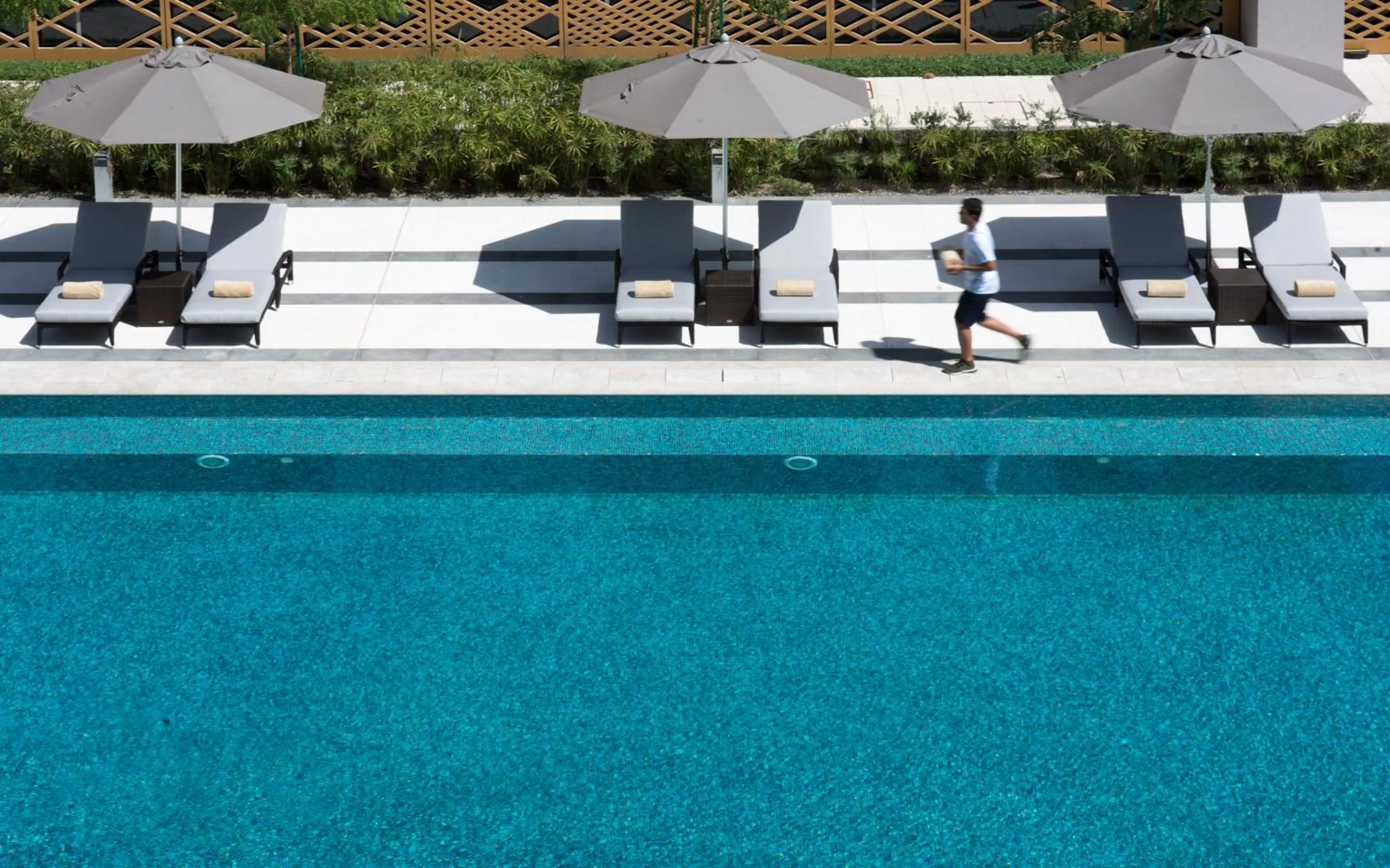 Swimming pool in Kempinski Hotel Muscat