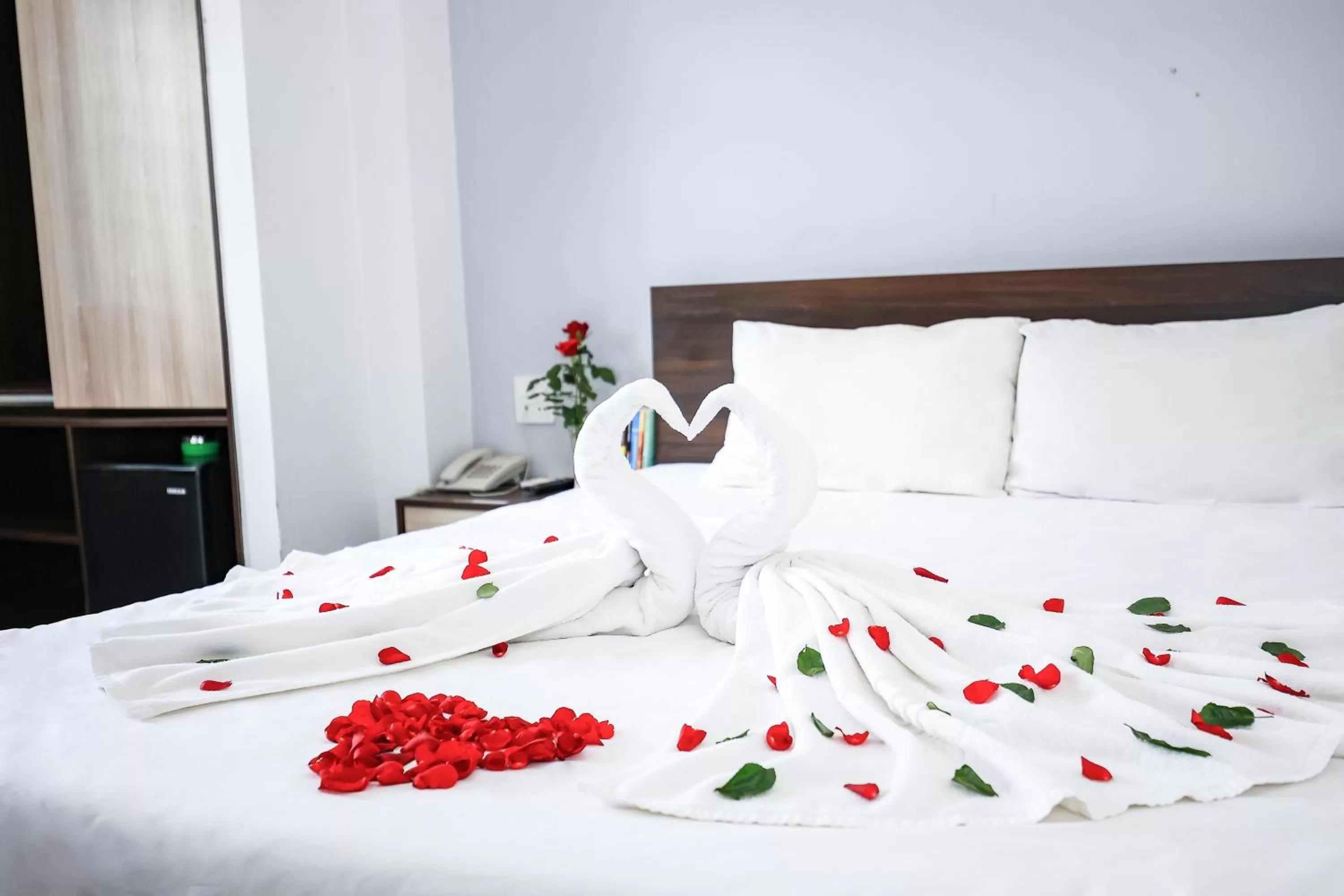 Bed in Ciao Hồng Phúc Hotel