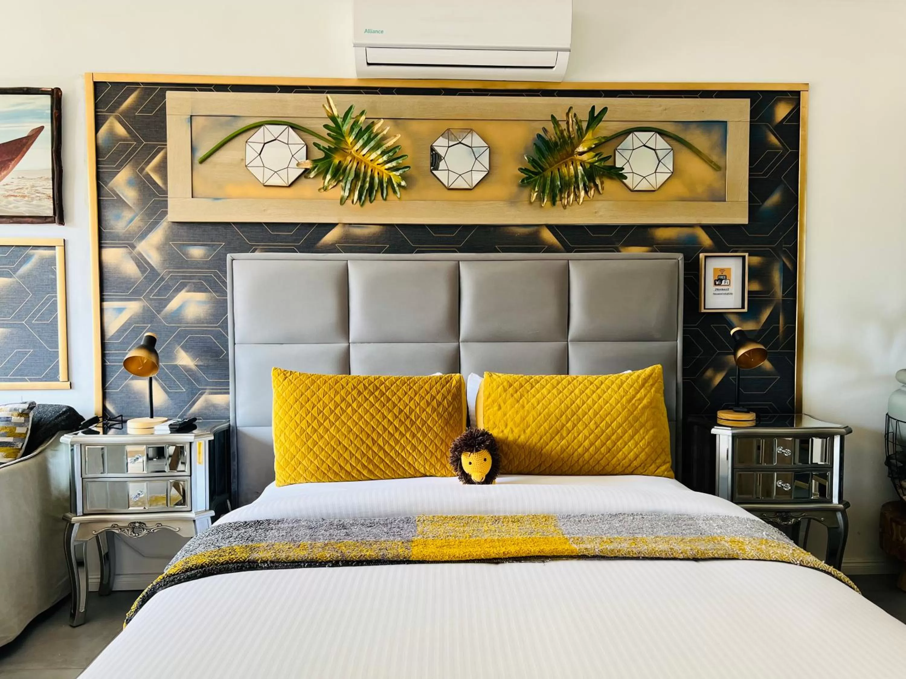 Bed in 24 On Basil Inventive suites