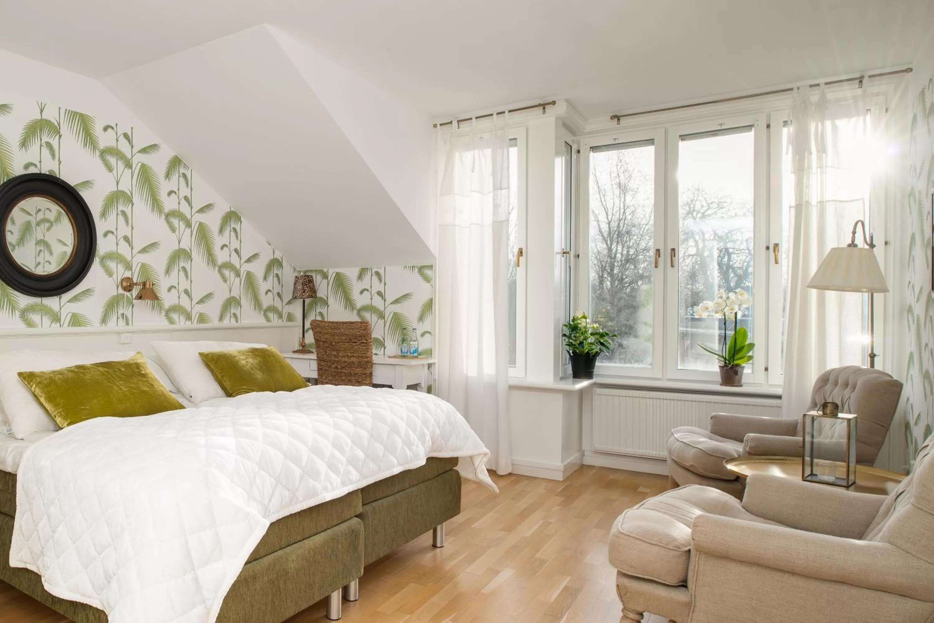 Photo of the whole room, Bed in Trosa Stadshotell & Spa