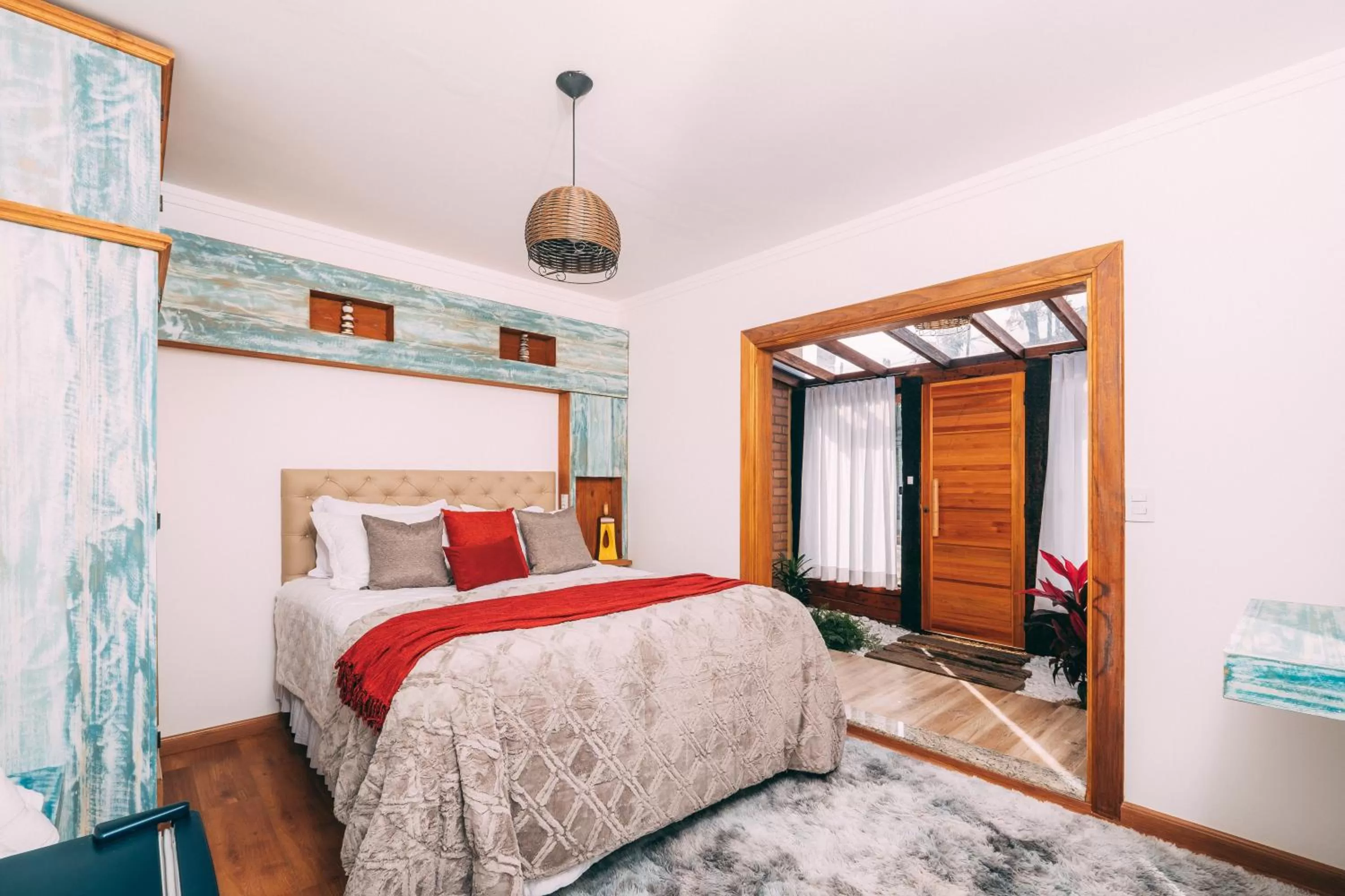 Photo of the whole room, Bed in Pousada Trem Chic