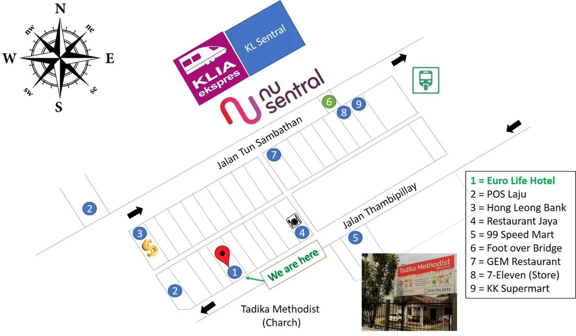 Area and facilities in Alaxis Hotel