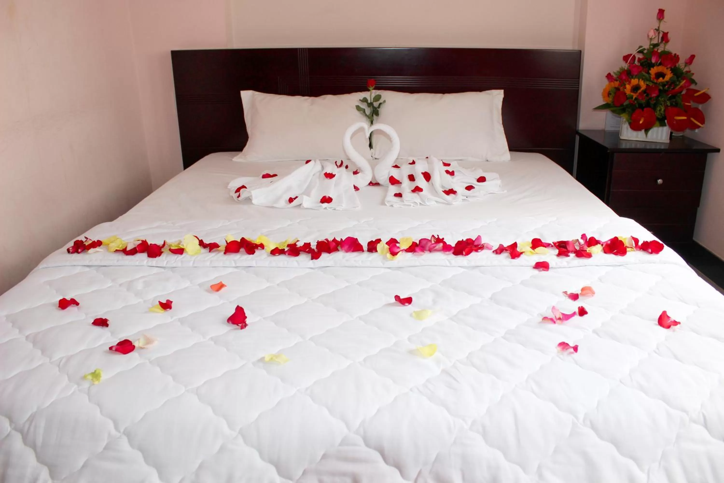 Bed in Ban Mai Hotel 66