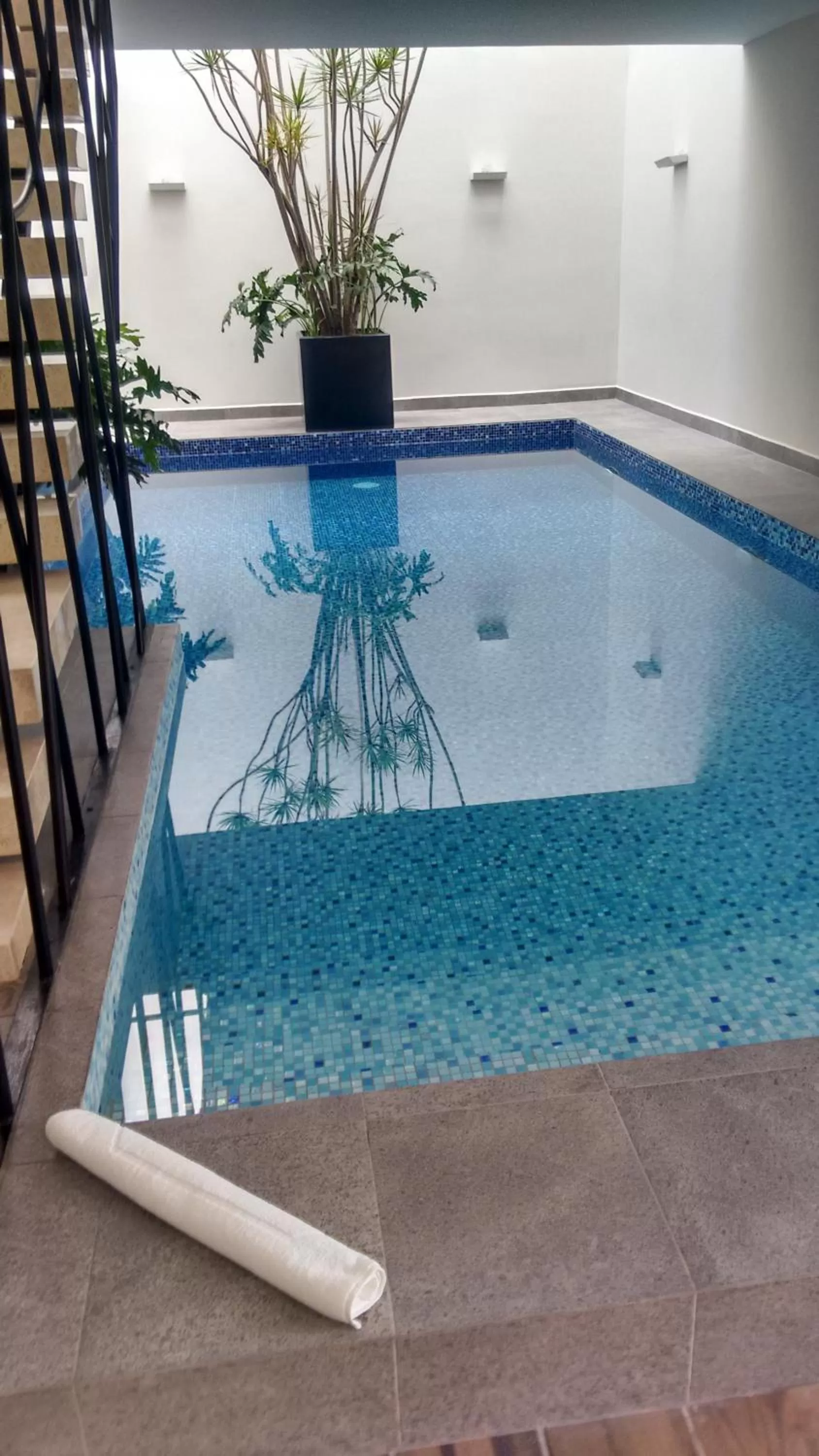 Swimming pool in Hotel 5 de Mayo