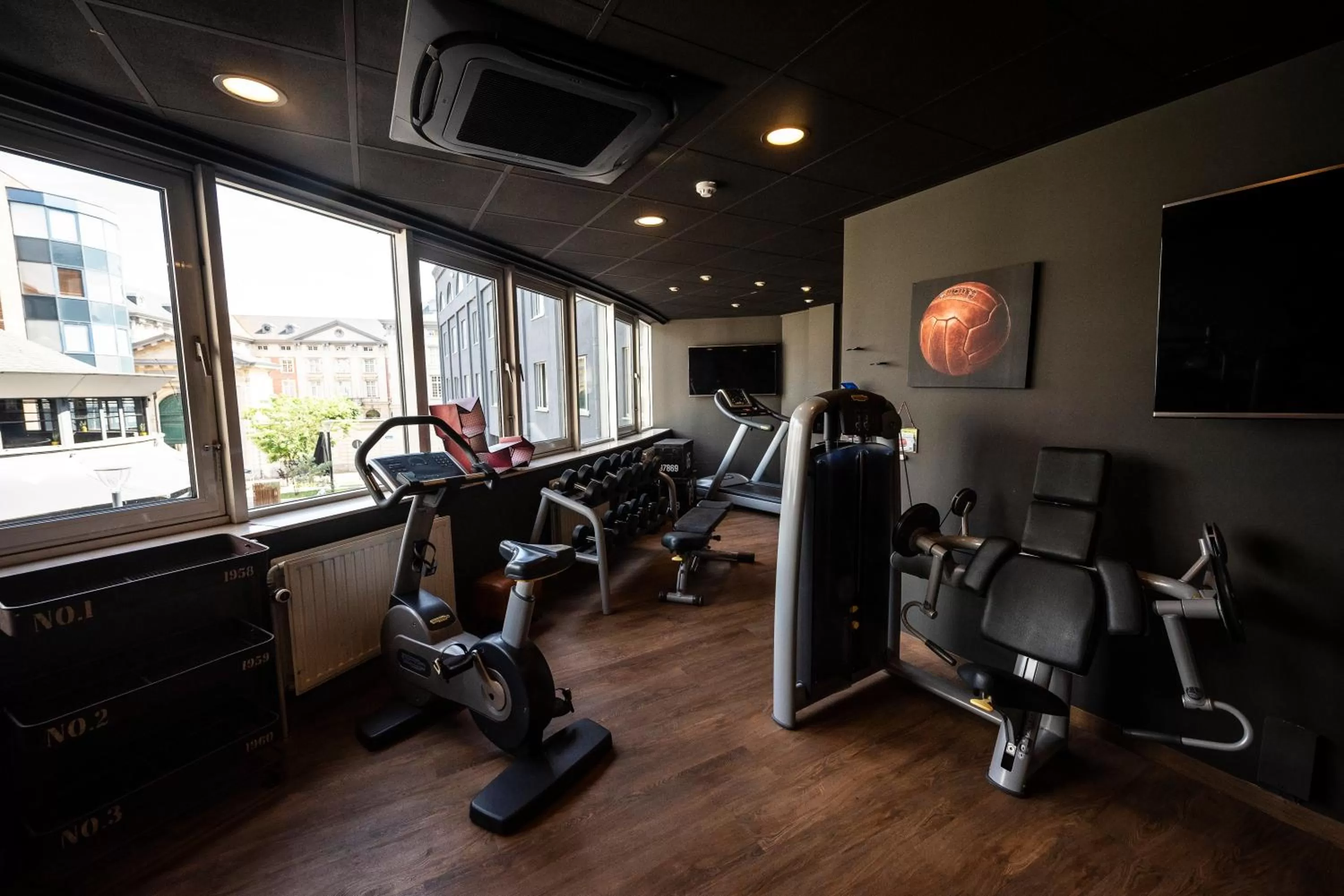 Fitness centre/facilities in pentahotel Leuven