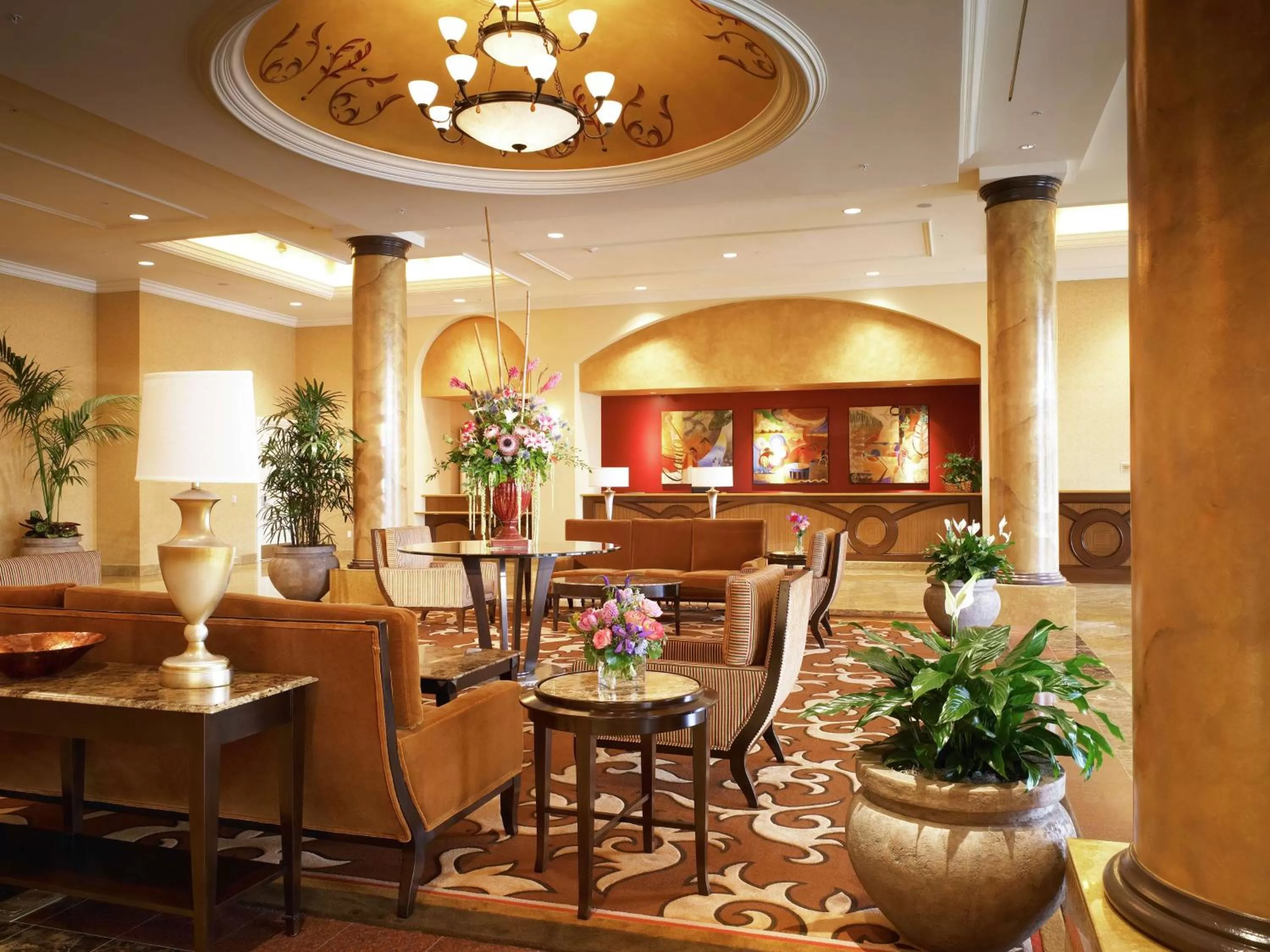 Lobby or reception in DoubleTree Suites By Hilton Anaheim Resort/Convention Center