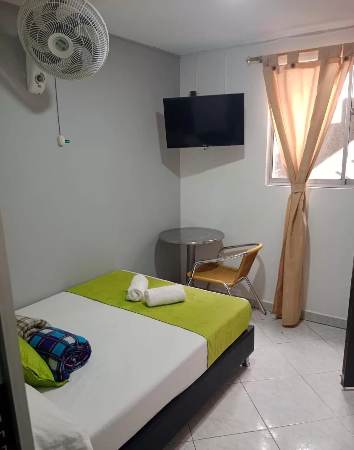 Bed in Hotel El Deportista