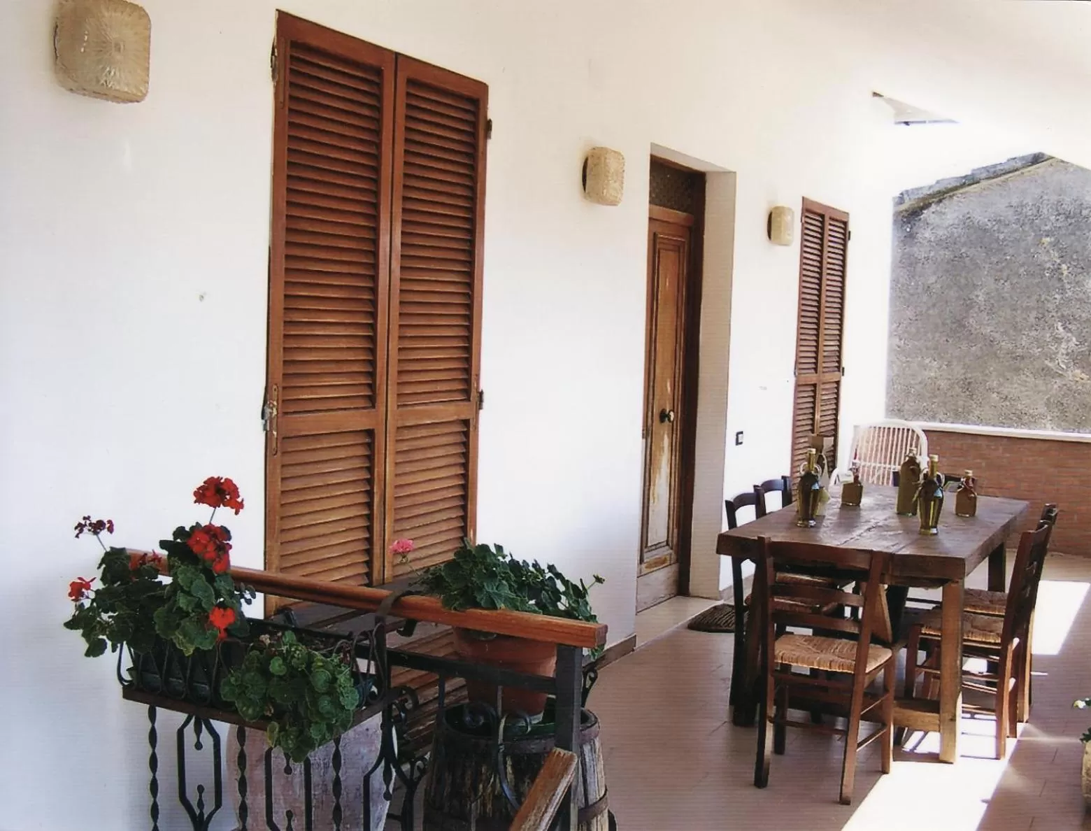 Balcony/Terrace in Montanari Agrivillage