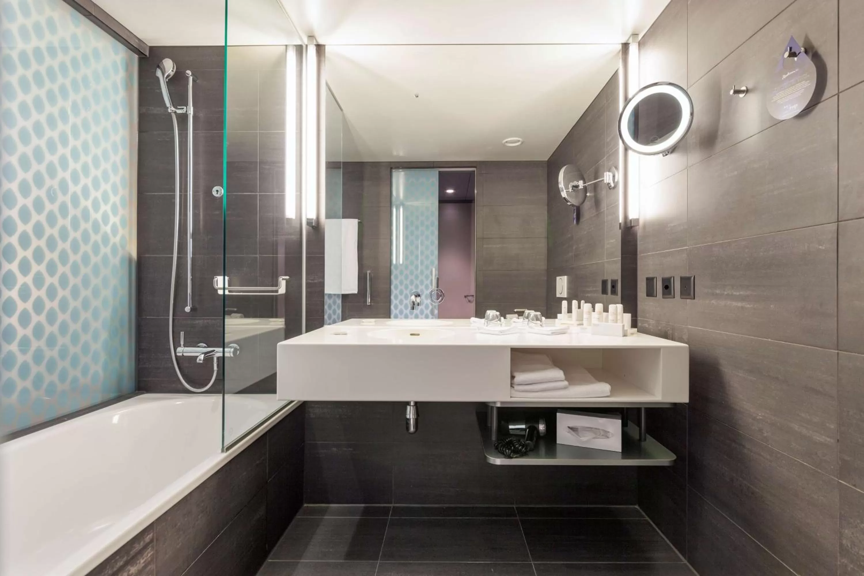 Bathroom in Radisson Blu Hotel, Lucerne