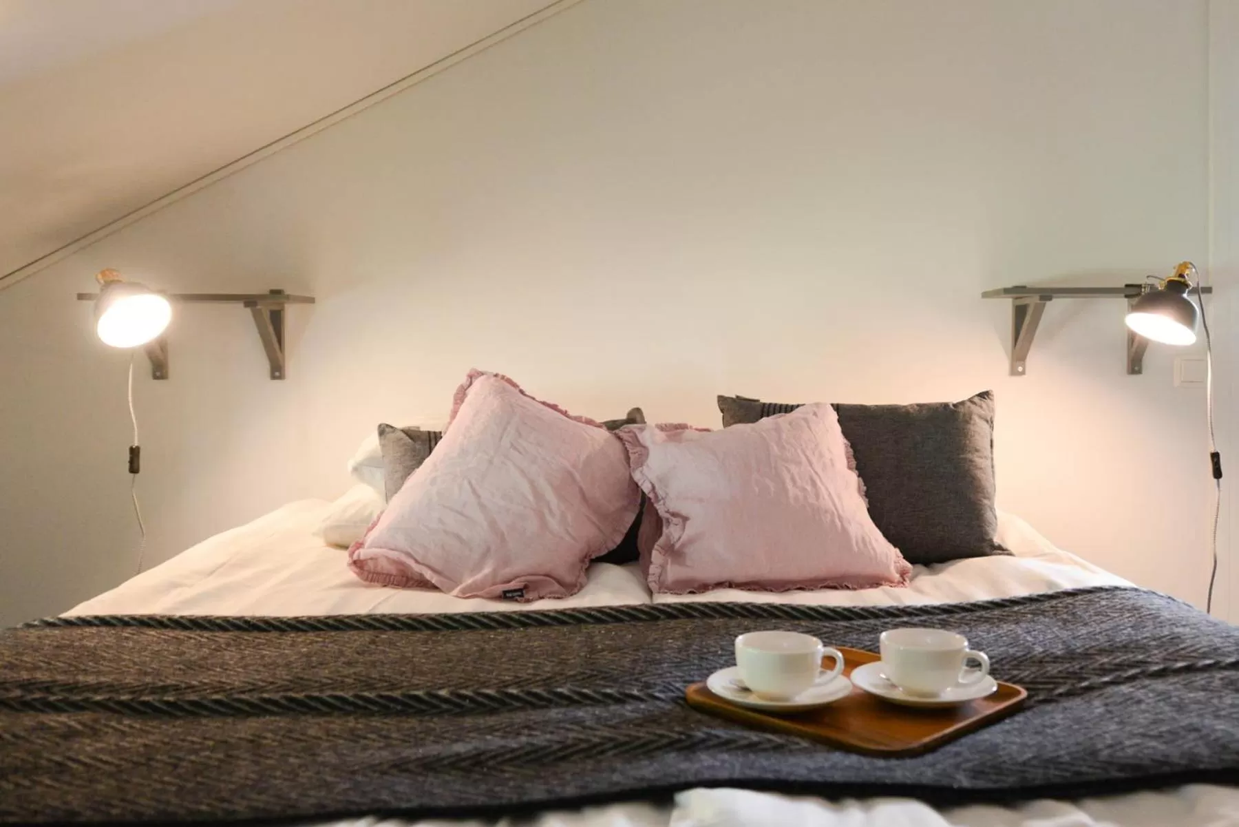 Bed in Sahanlahti Resort