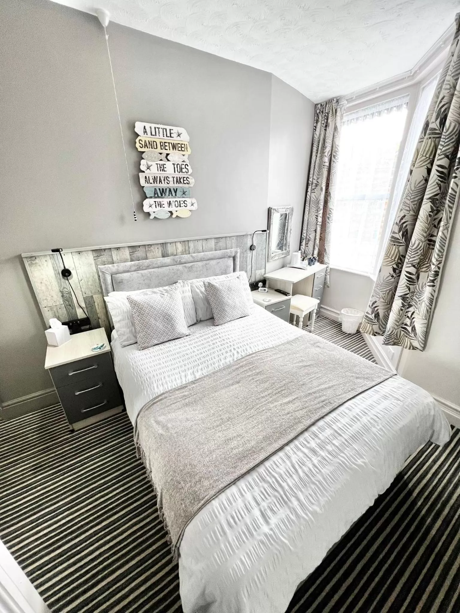 Bed in Belle Dene Guest House