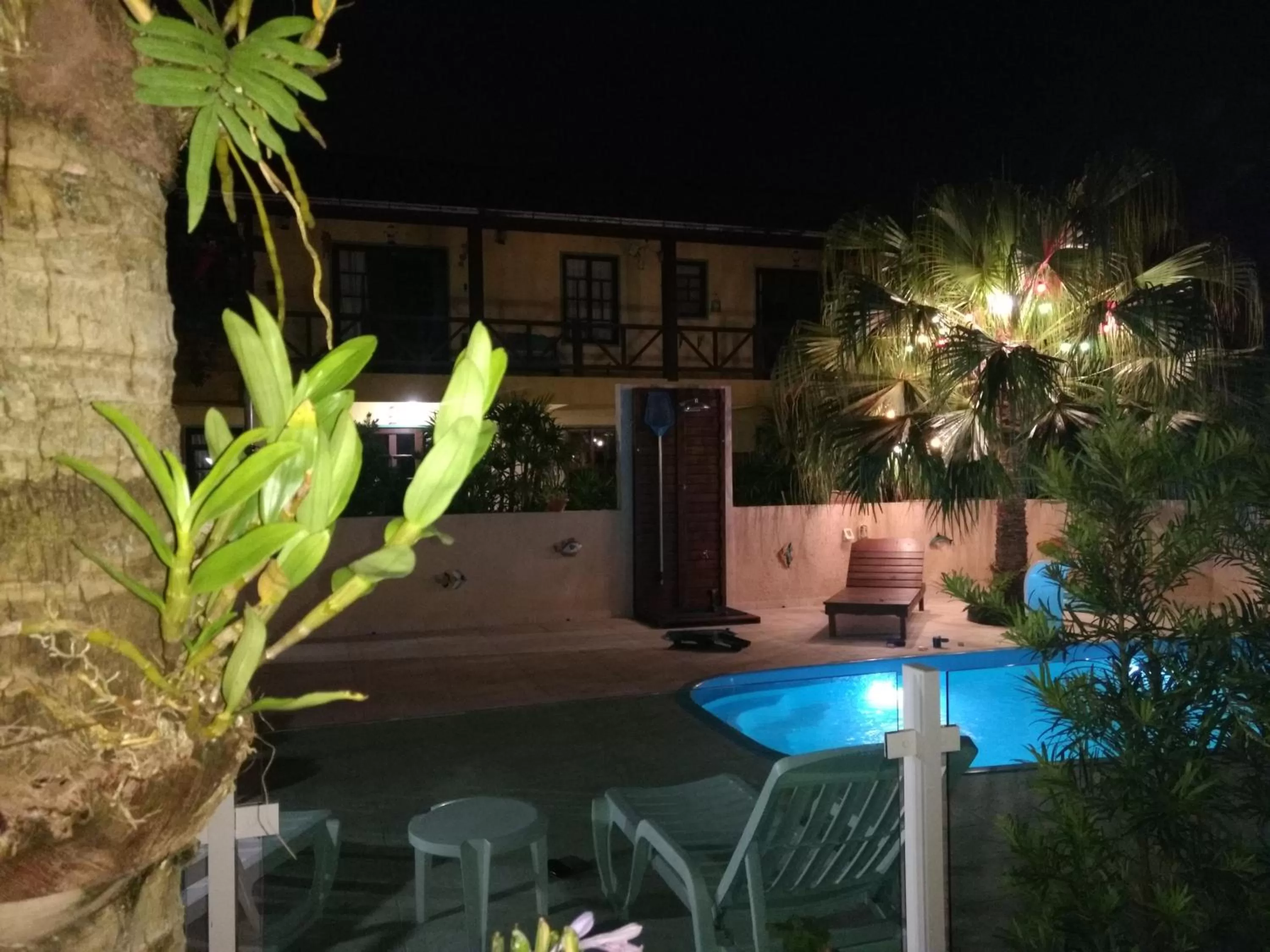 Swimming Pool in Pousada Santa Genoveva campeche