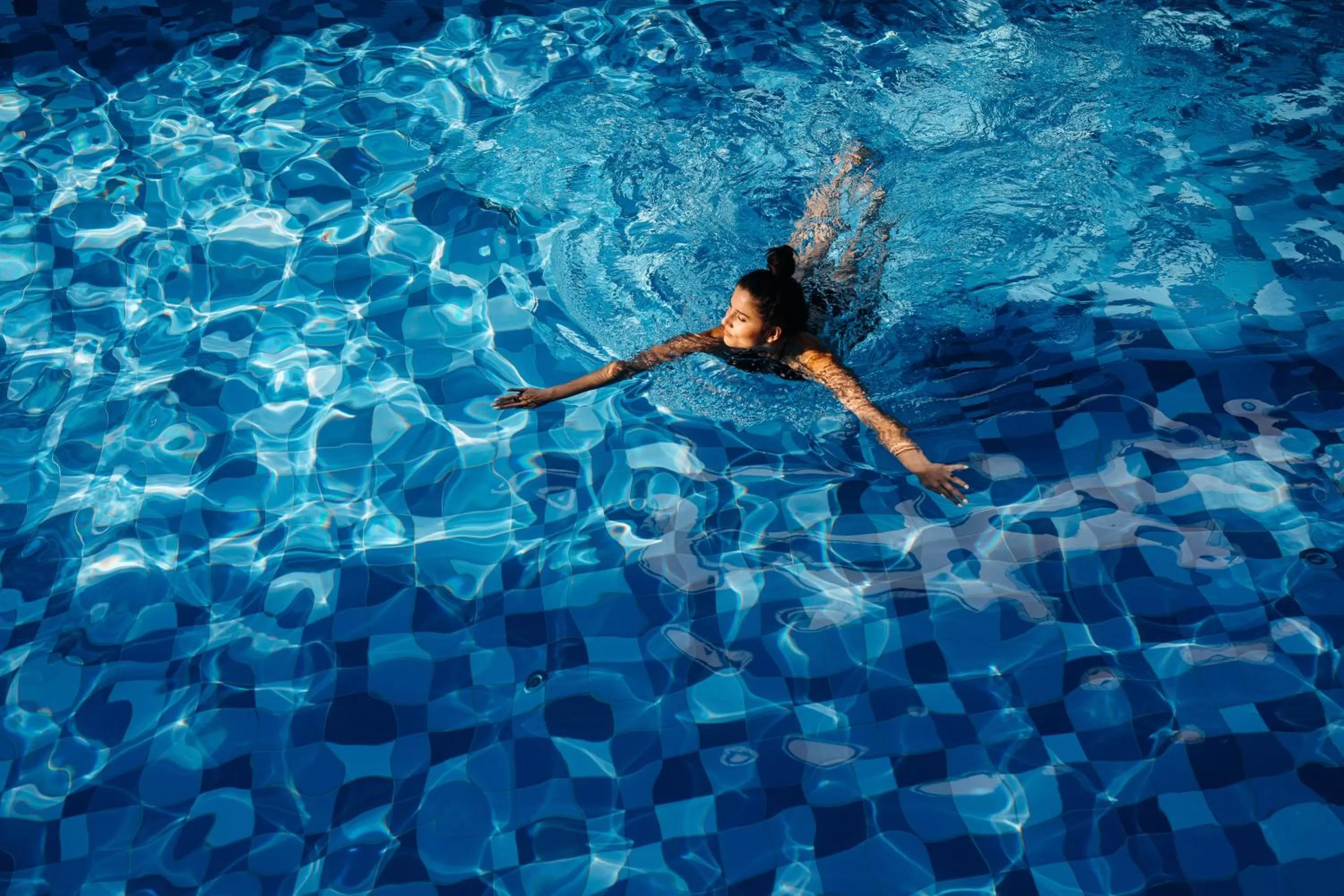 Pool view, Swimming Pool in HOTEL CRYSTAL WELLNESS & SPA superior