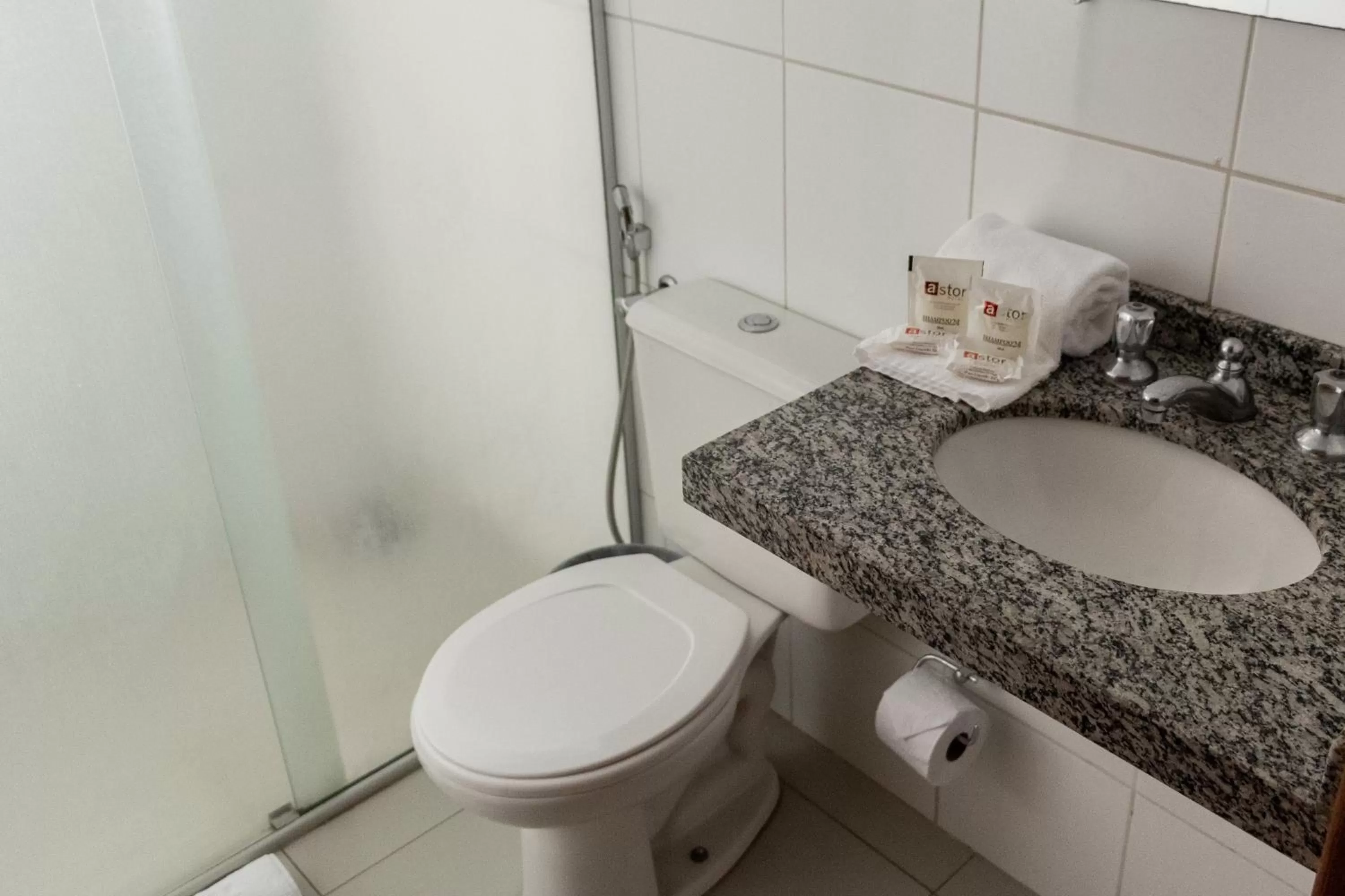 Bathroom in Astor Hotel