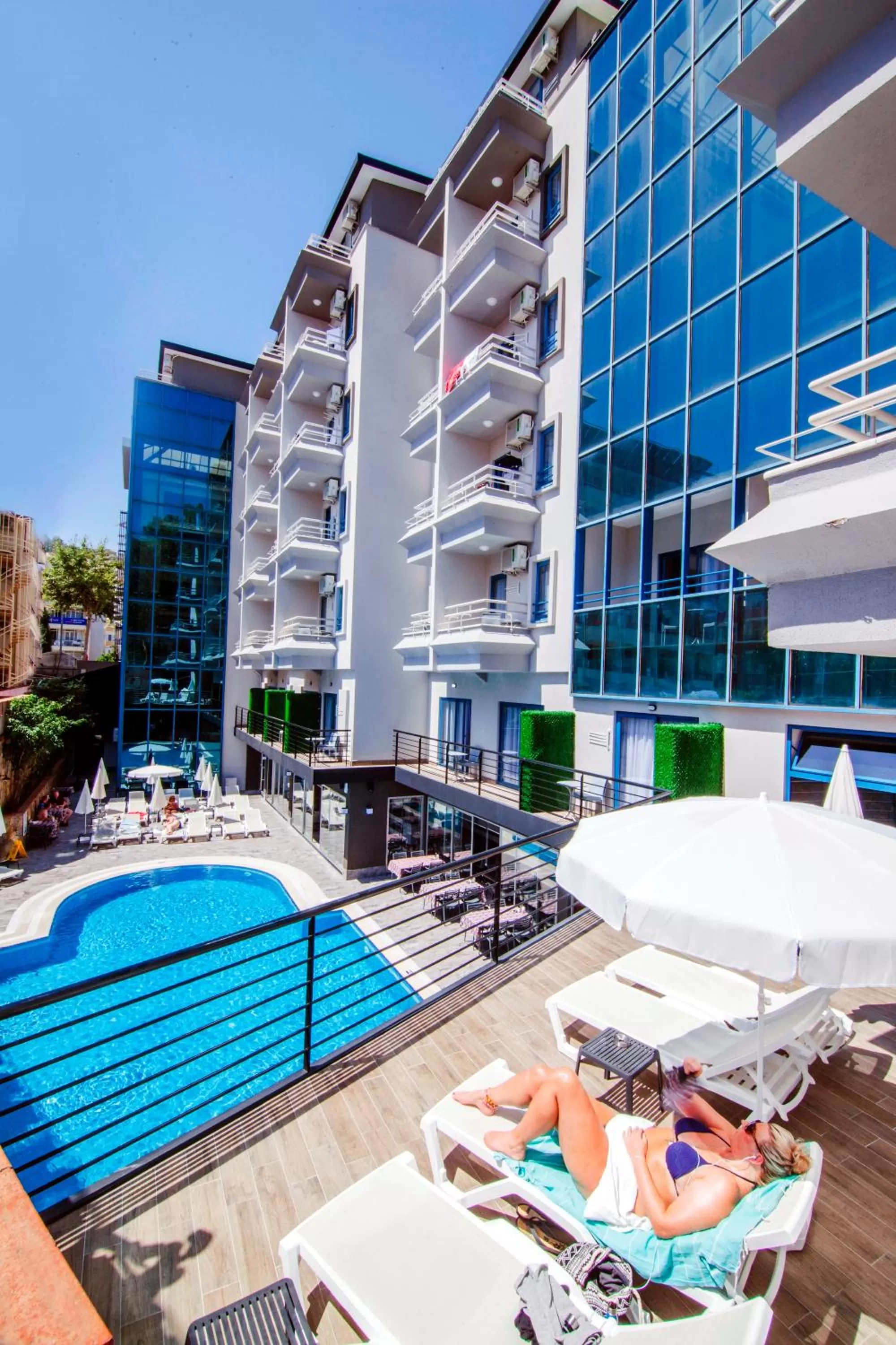 Swimming pool in Ramira City Hotel - Adult Only (16+)