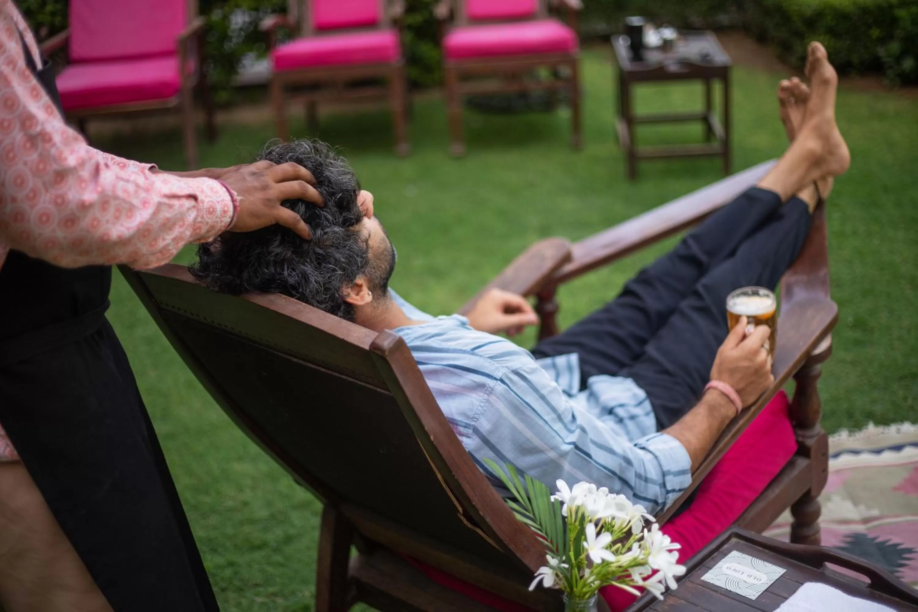 Garden in Daspan House