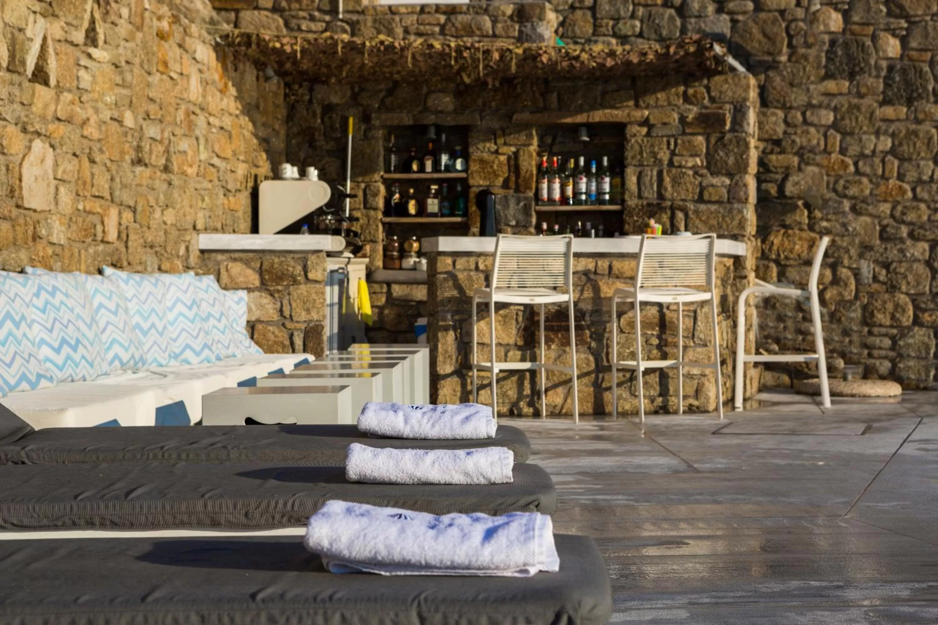Lounge or bar in Mykonos Beach Hotel