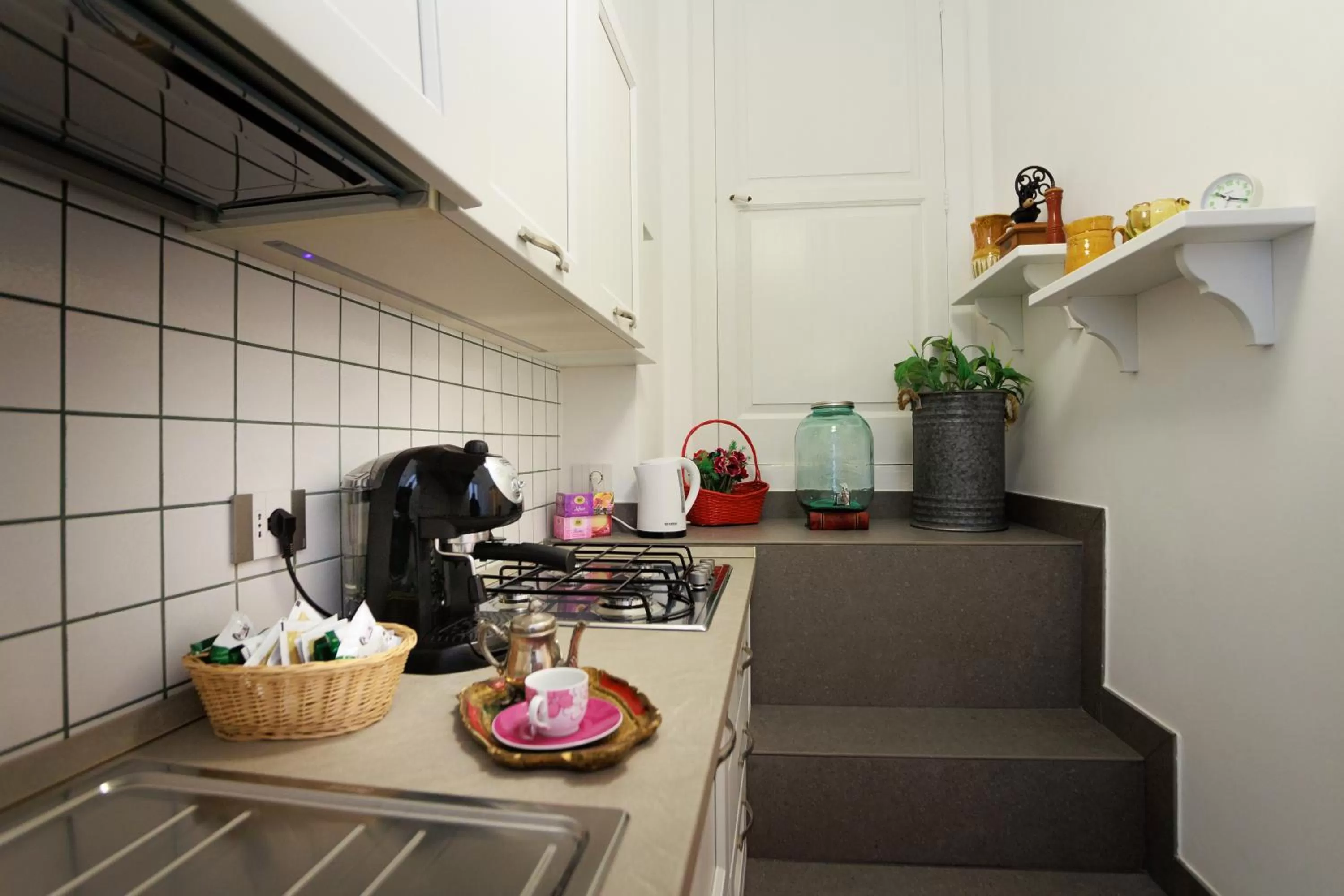 Kitchen or kitchenette in B&B CORSO VITTORIO