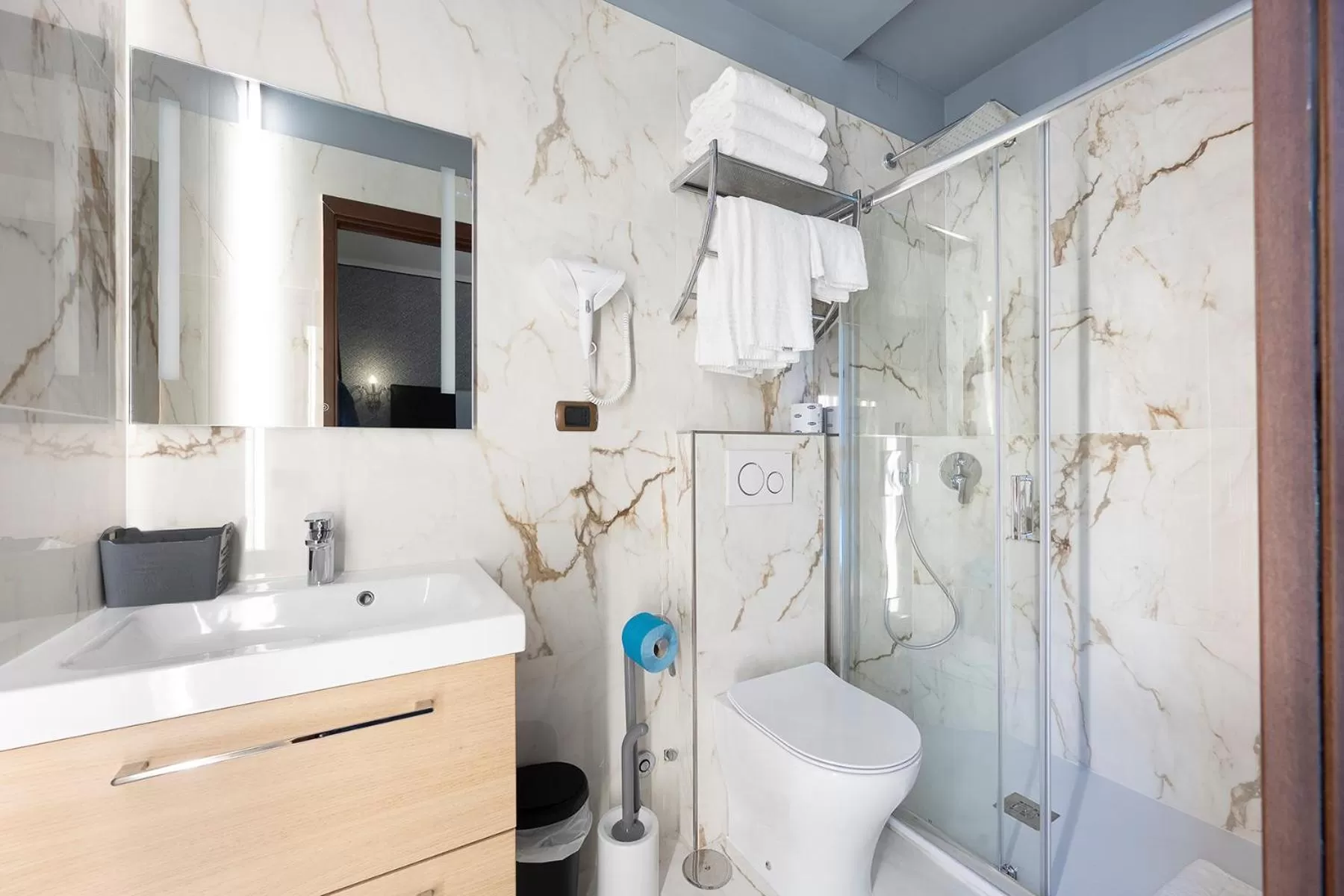 Bathroom in Hotel Relais Dei Papi