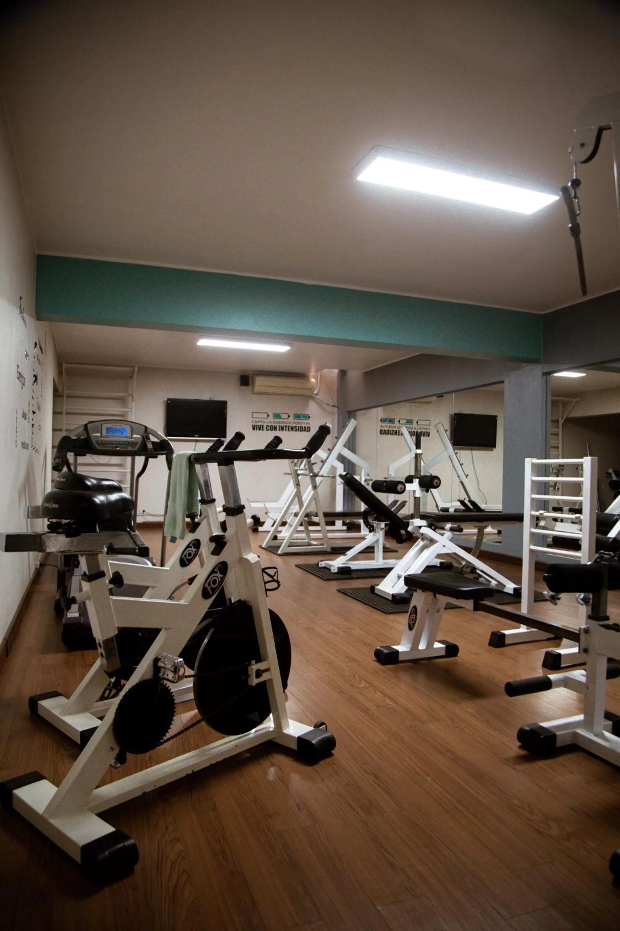 Fitness centre/facilities in Casa Real Hotel