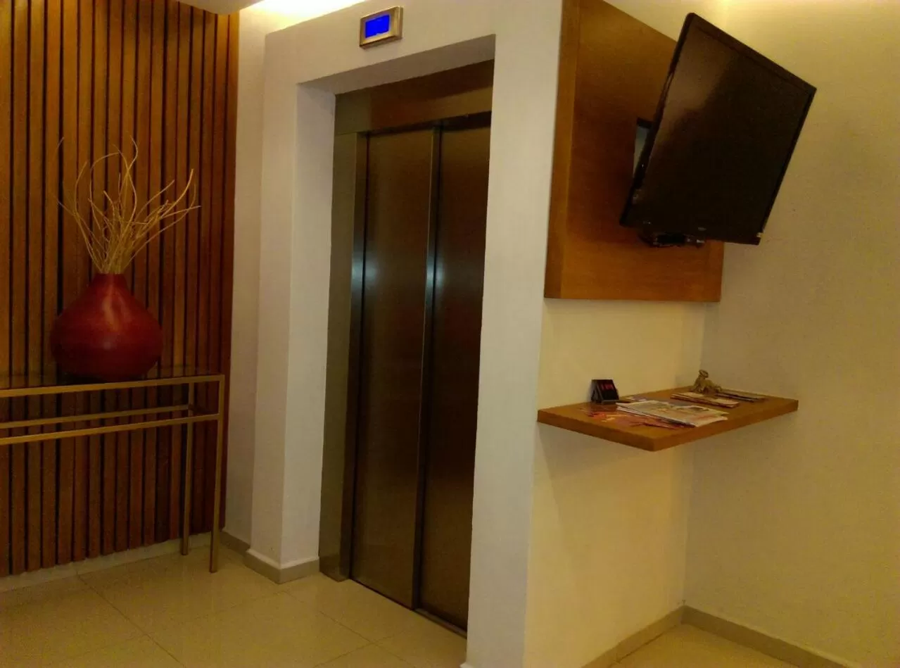 Lobby or reception in Hotel Madrid