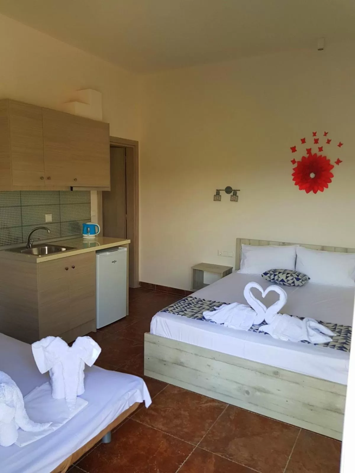 Bed in Endless View Villa