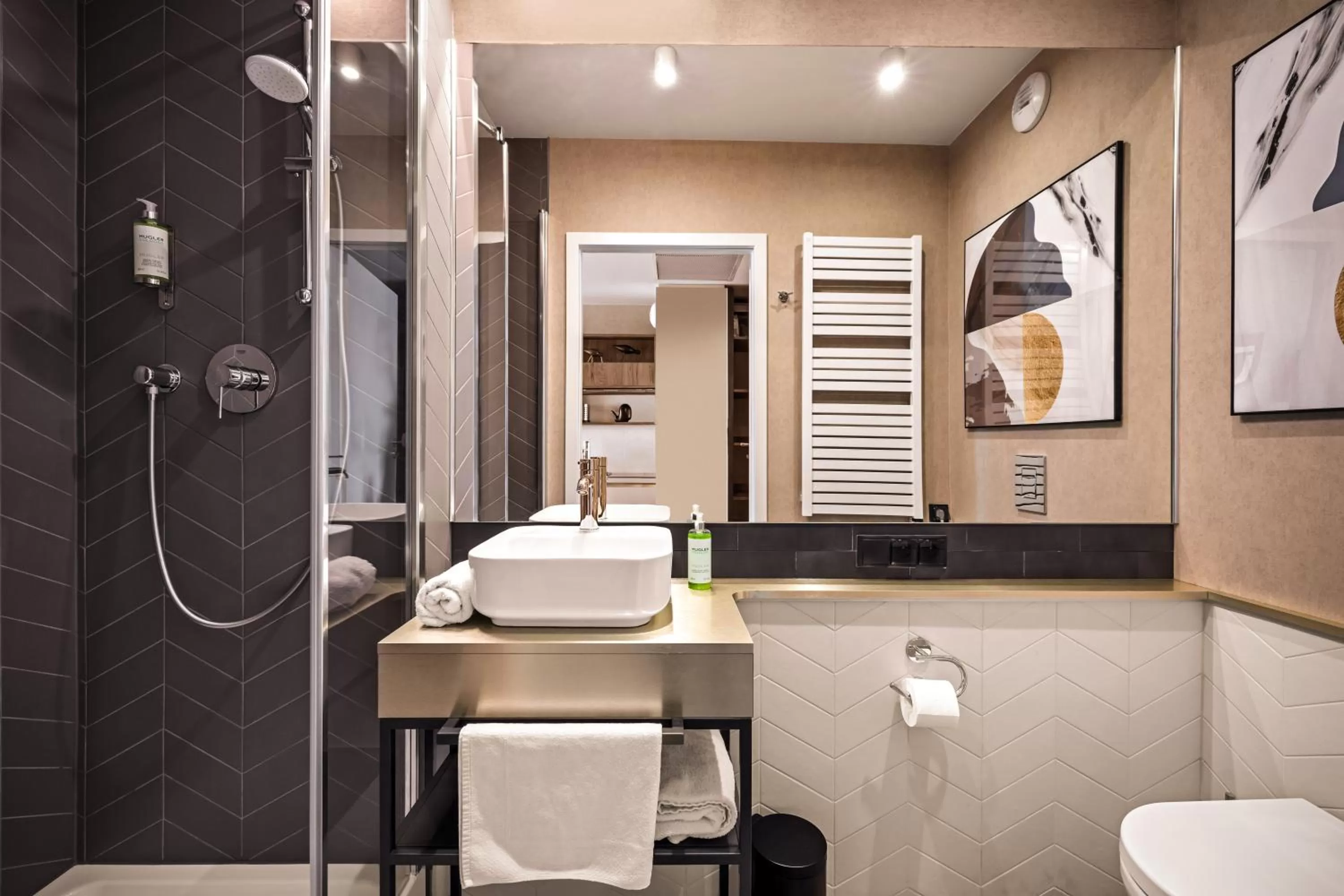 Shower in Boutique Residence Gdańsk